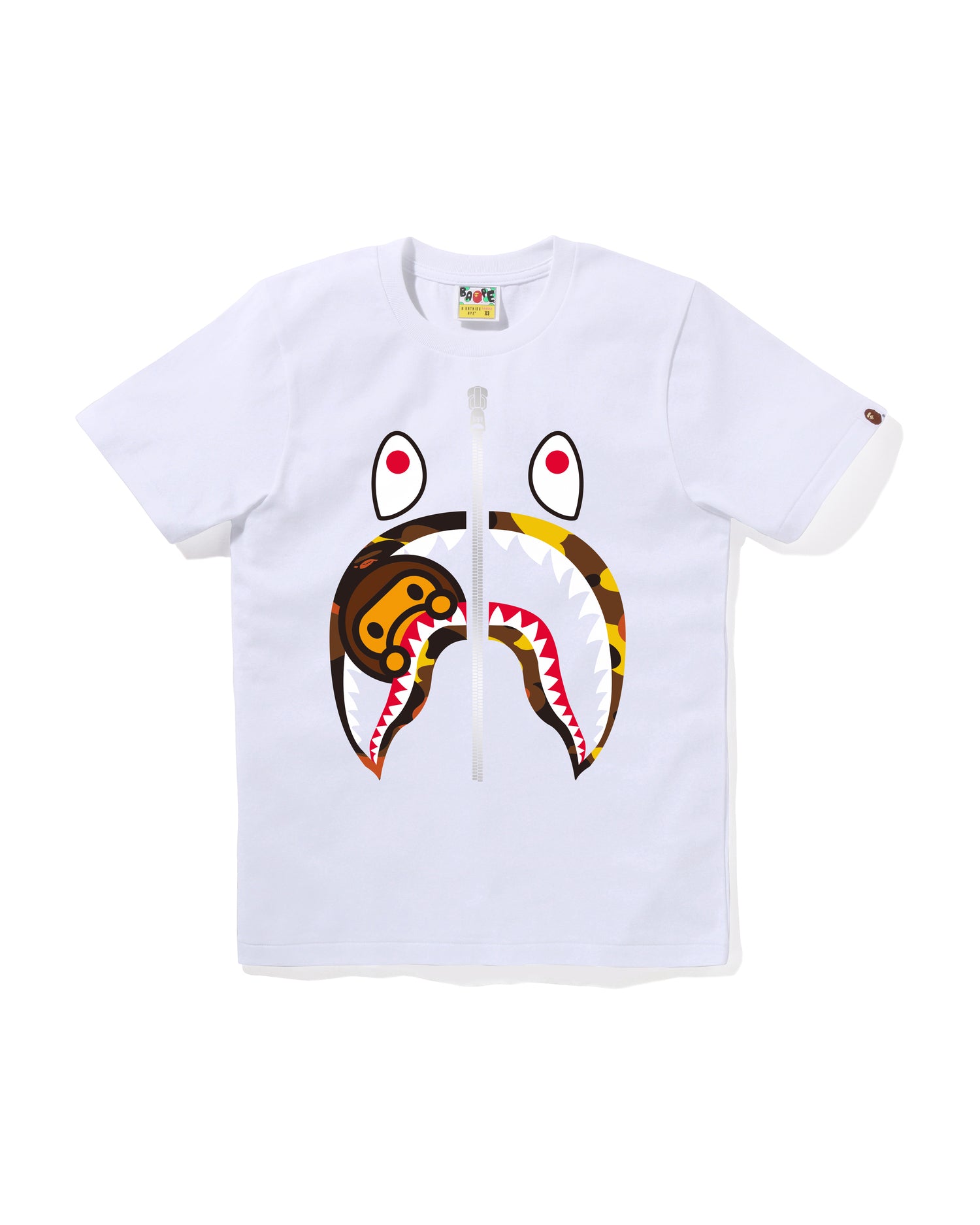 トップス BAPE 1st Camo Milo Shark Tee A BATHING APE® 1st Camo Milo Shark Fzh Tee | Bape official