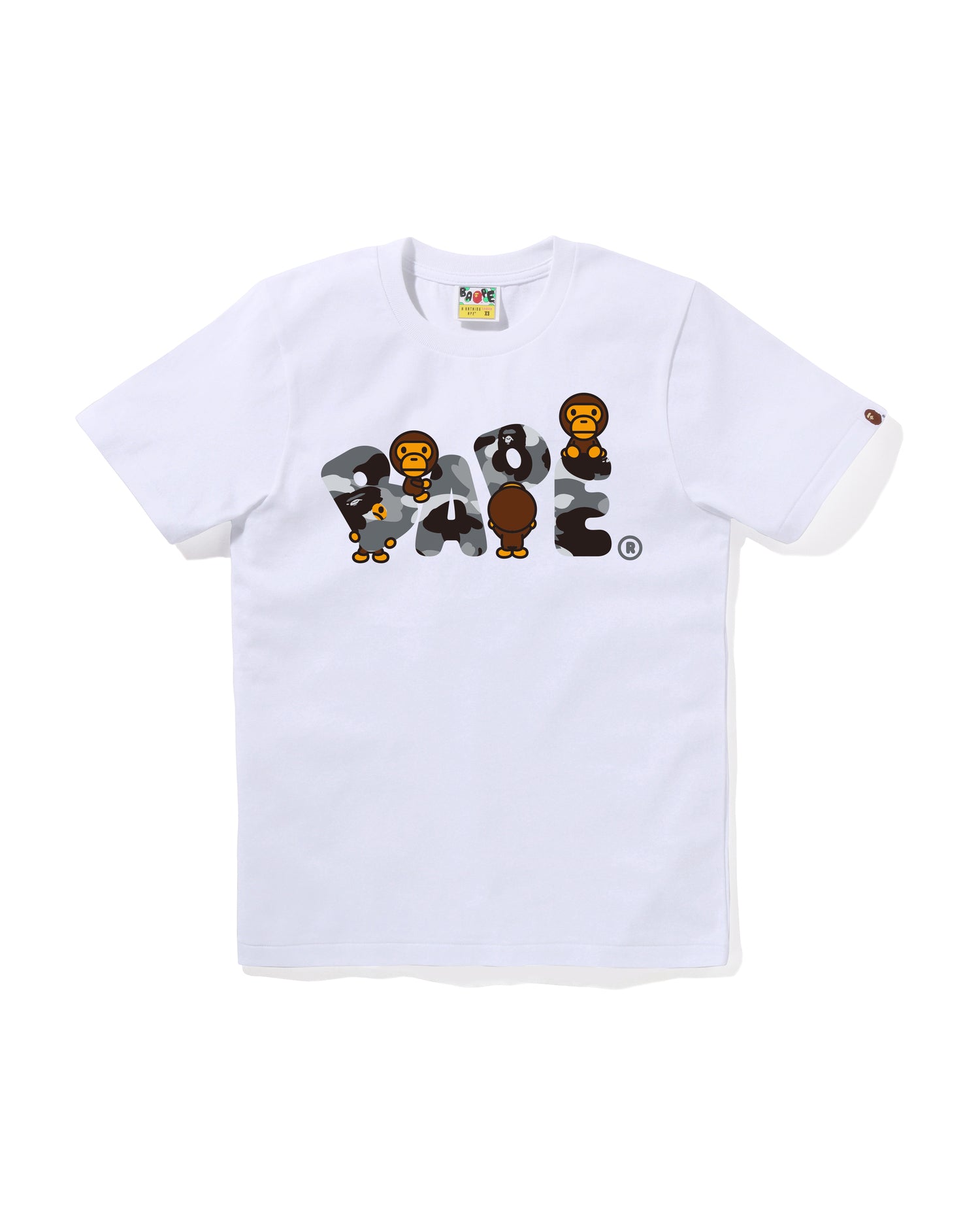 A BATHING APE® 1st Camo Milo BAPE Logo Tee | Bape official A BATHING APE® 1st Camo Milo BAPE Logo Tee | Bape official