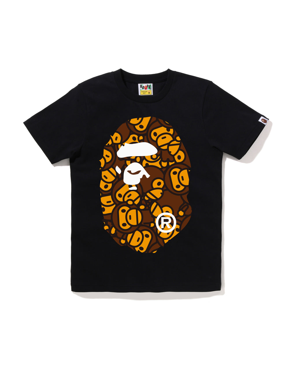 A BATHING APE® All Baby Milo Big Ape Head Tee | Bape official 