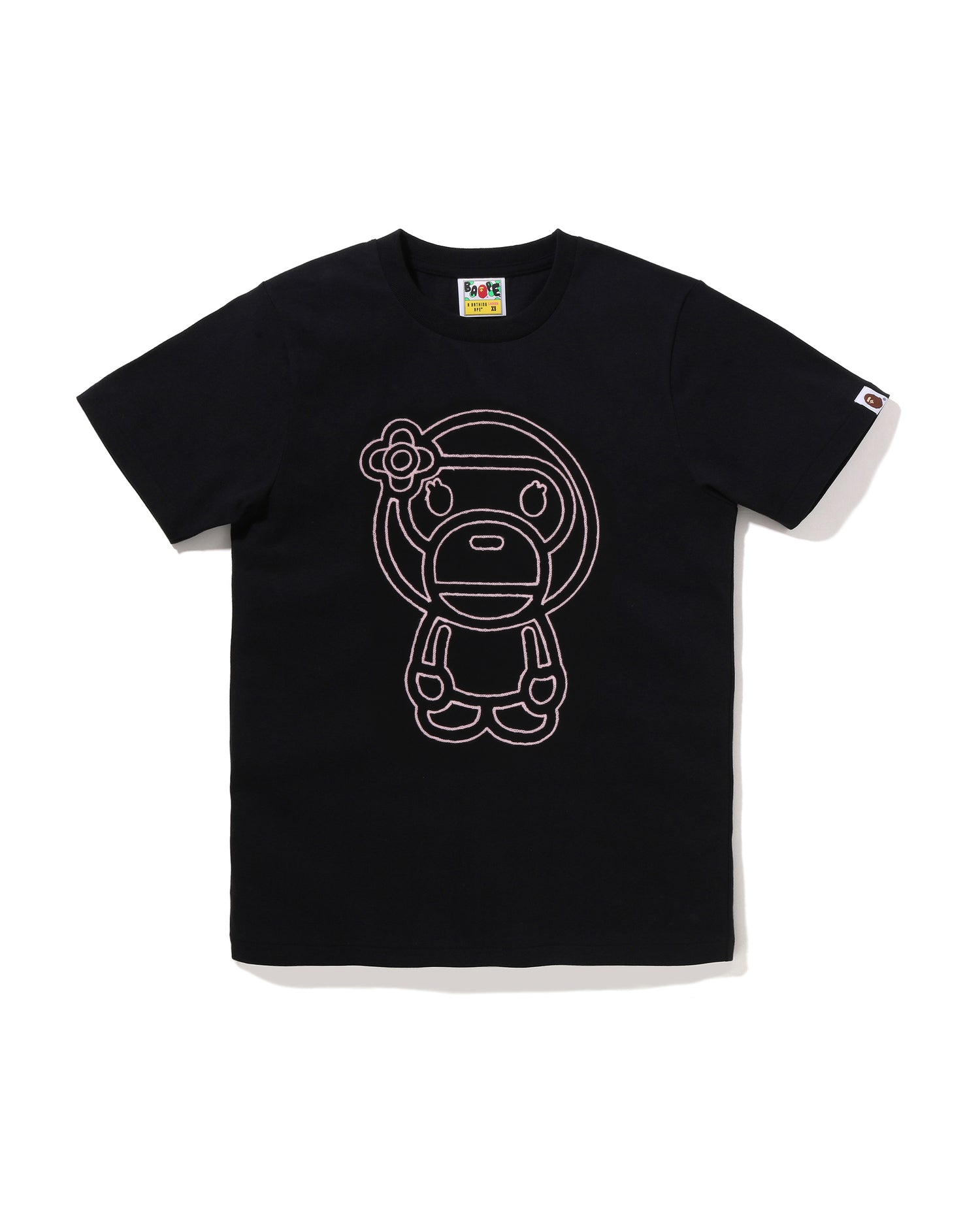 A BATHING APE® Chain Stitch Baby Lisa Tee | Bape official website