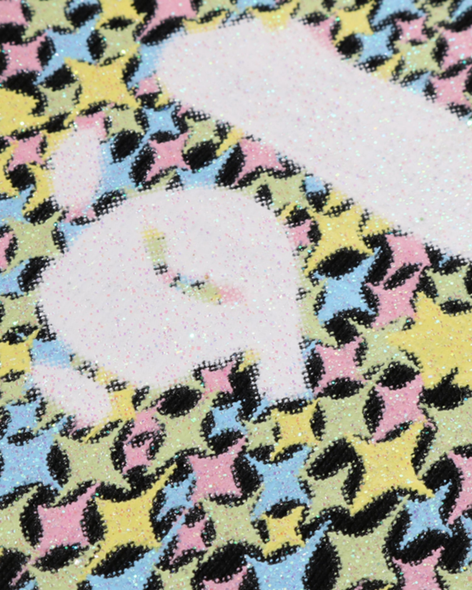 A BATHING APE® Bling Star Glitter College Tee | Bape official