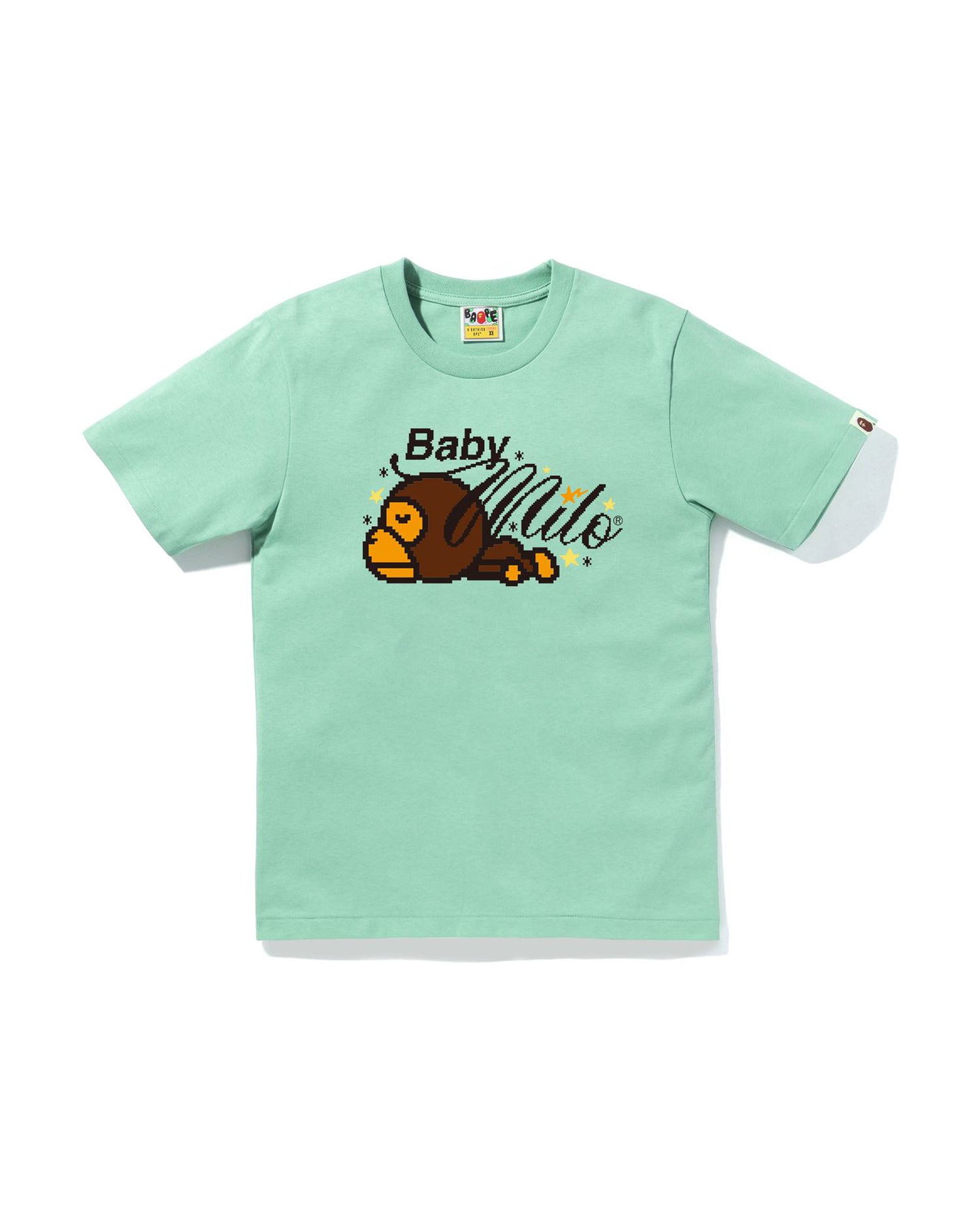 A BATHING APE® Retro Pixel Baby Milo Tee | Bape official website
