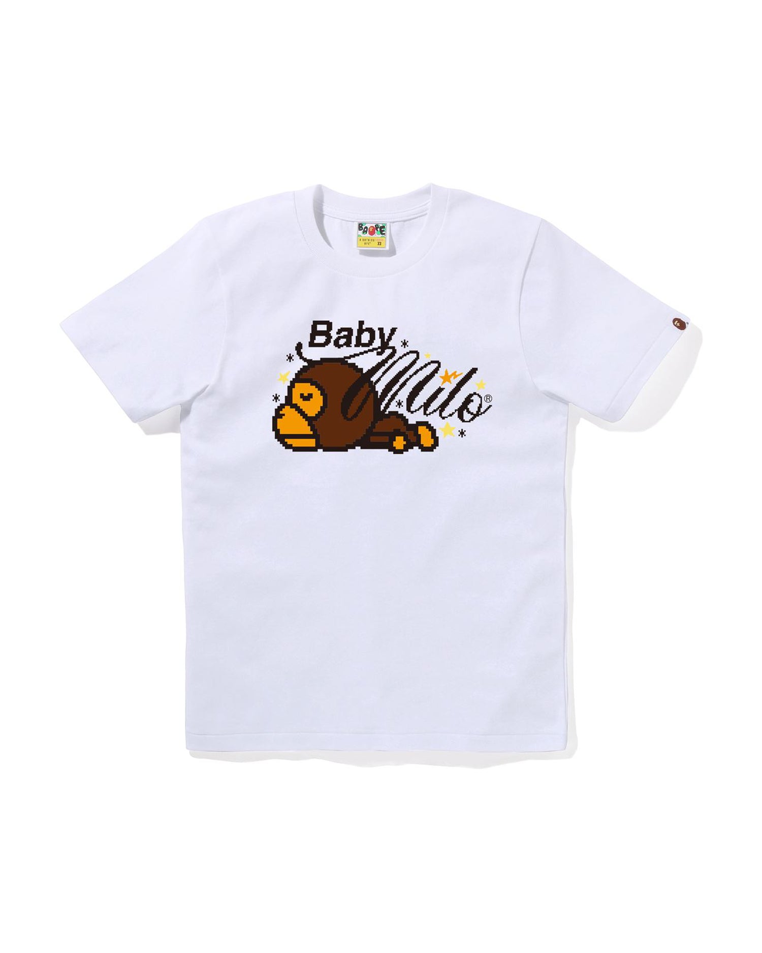 A BATHING APE® Retro Pixel Baby Milo Tee | Bape official website