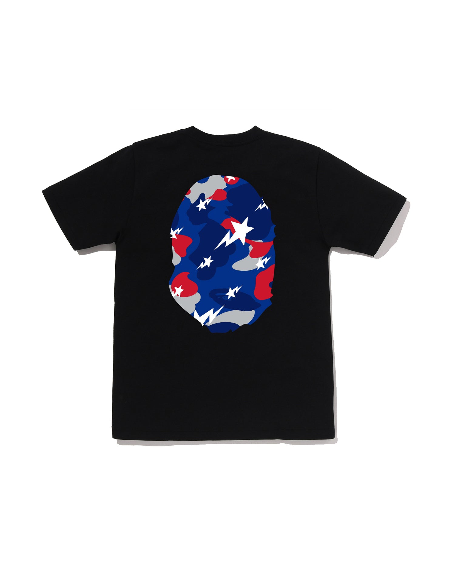 A BATHING APE ストライプキャスケット A BATHING APE® STA Strike Camo Big Ape Head Tee | Bape official