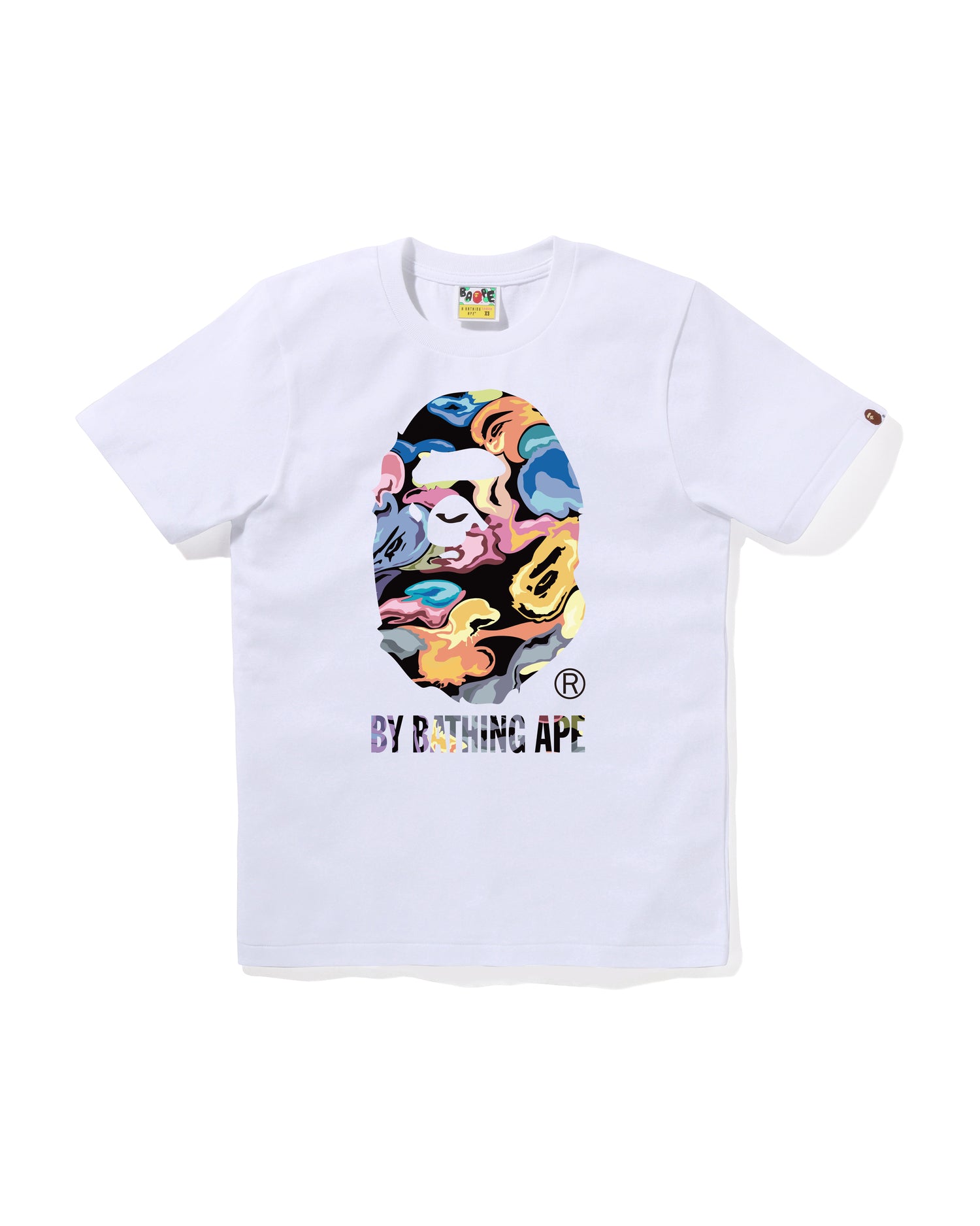 【レア】BAPE Tシャツ　エイプ　メッシュ　XL A BATHING APE - エイプ メッシュ Tシャツ 黒 M 93 APE の通販 by