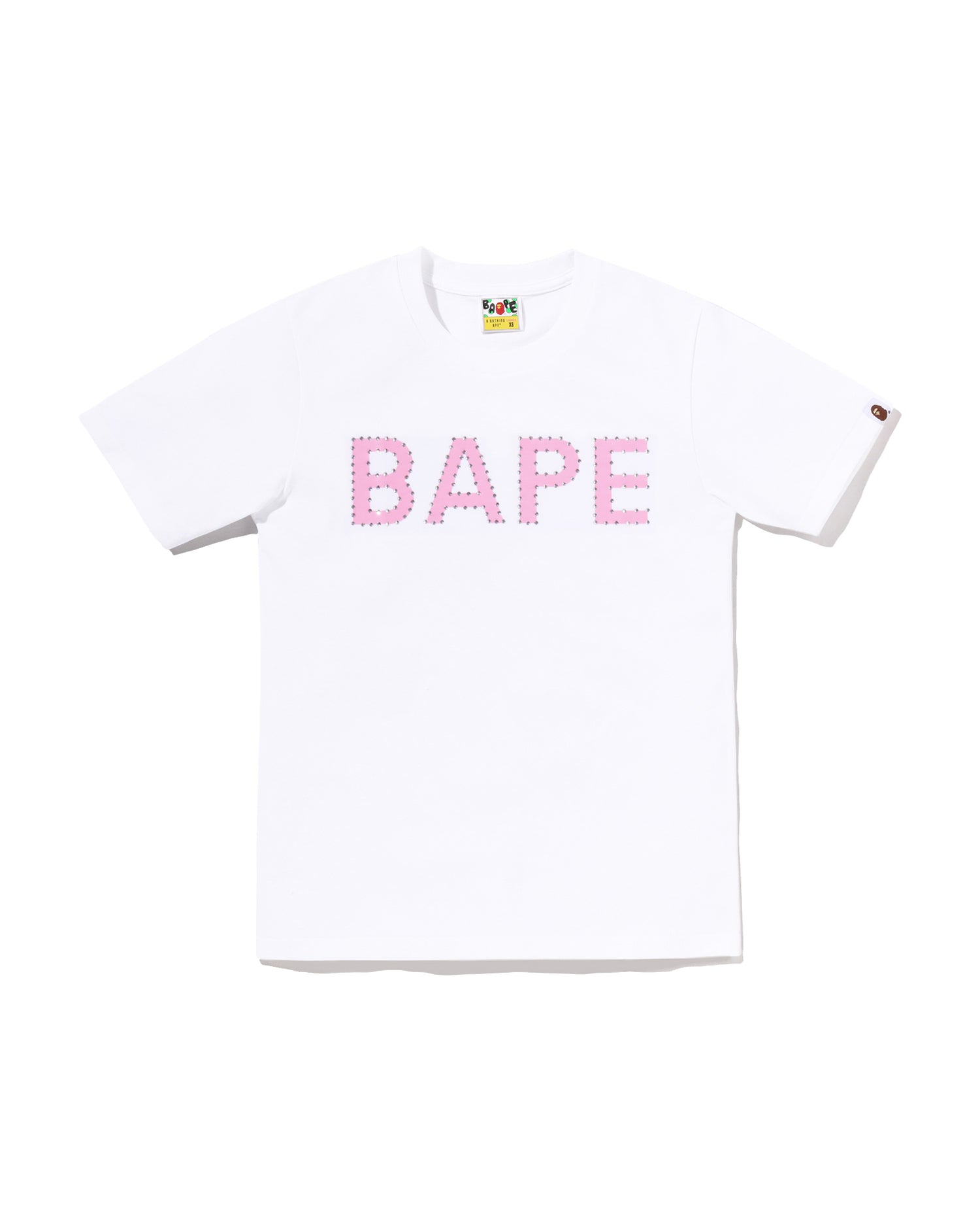 A BATHING APE® Crystal Stone BAPE Logo Tee | Bape official website