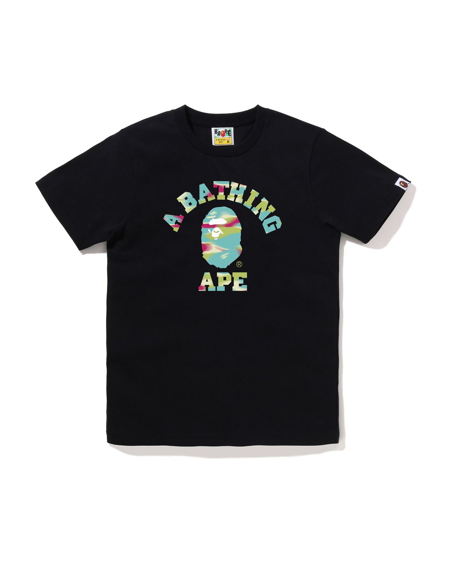 BAPEレディース1ST CAMO BATHING APE TEE サイズ S A BATHING APE® Screen Camo College Tee | Bape official website