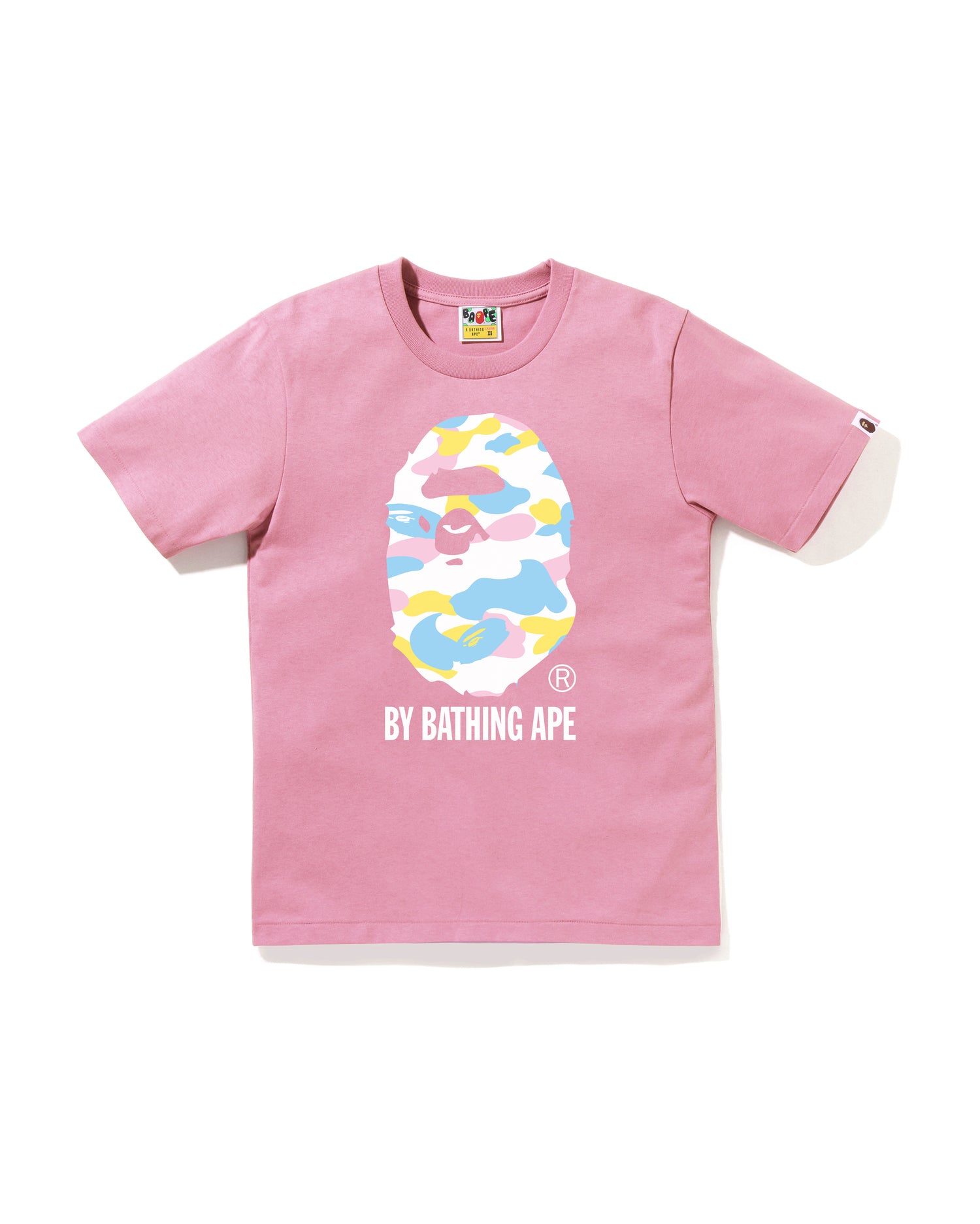 wataru APETシャツ A Bathing Ape cotton t-shirt KATAKANA BY BATHING APE TEE men's