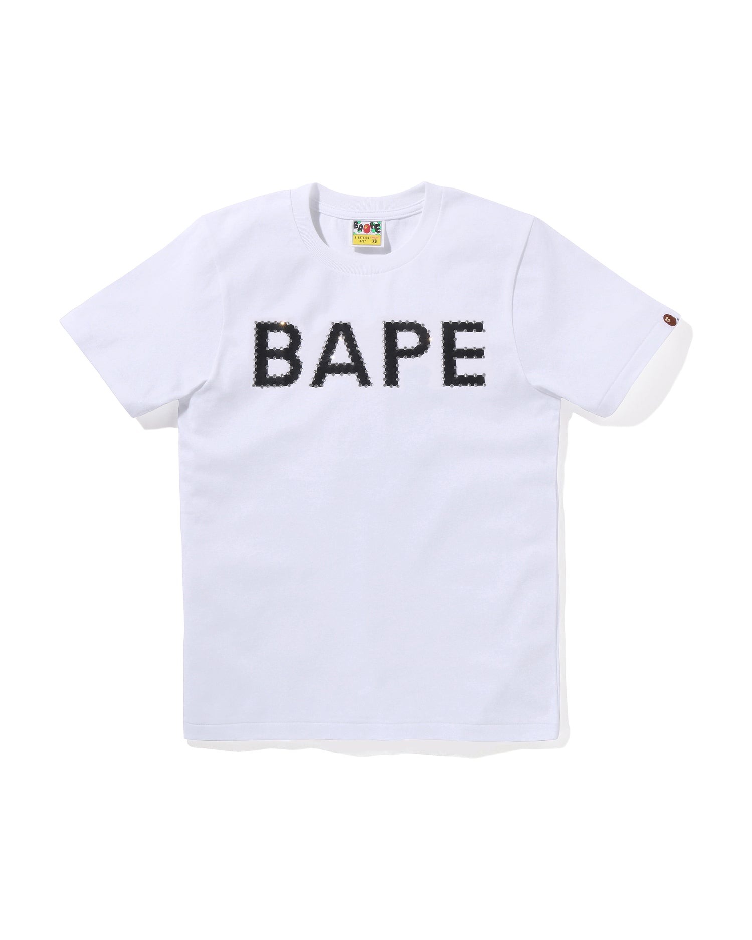 A BATHING APE® Crystal Stone BAPE Logo Tee | Bape official website