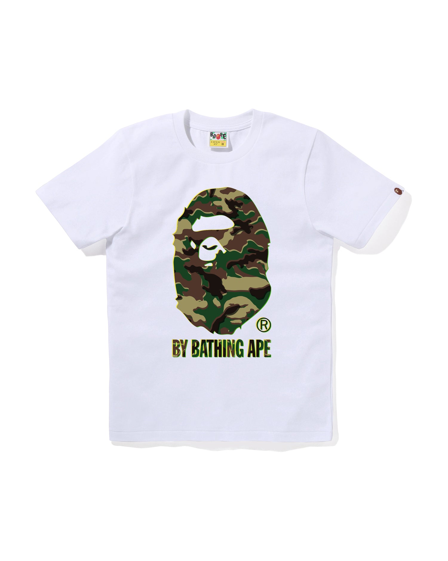A BATHING APE® Glitch Woodland Camo By Bathing Ape Tee | Bape