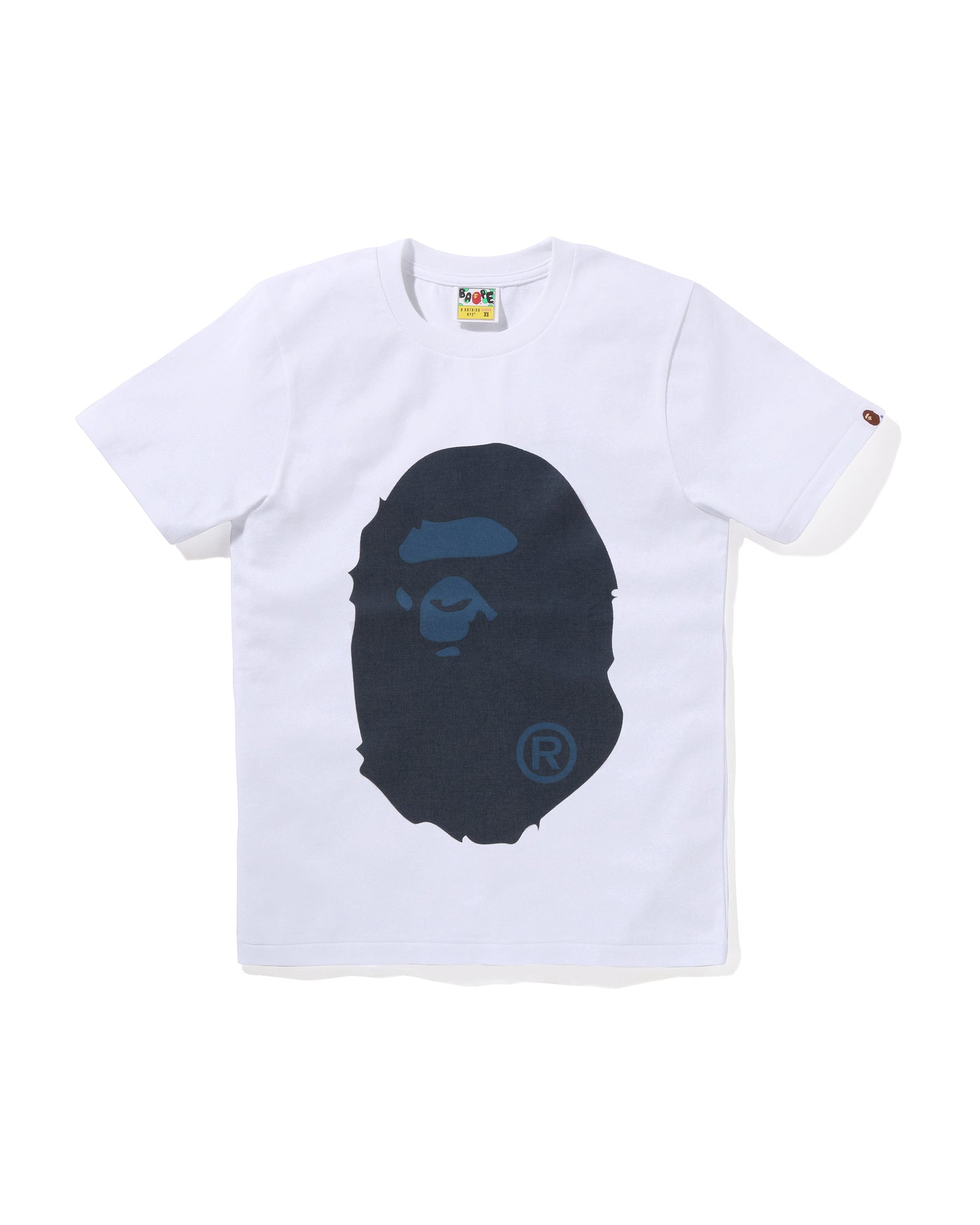 【A BATHING APE】DENIM BIG APE HEAD TEE 要在庫確認 A BATHING APE® Denim Big Ape Head Tee | Bape official