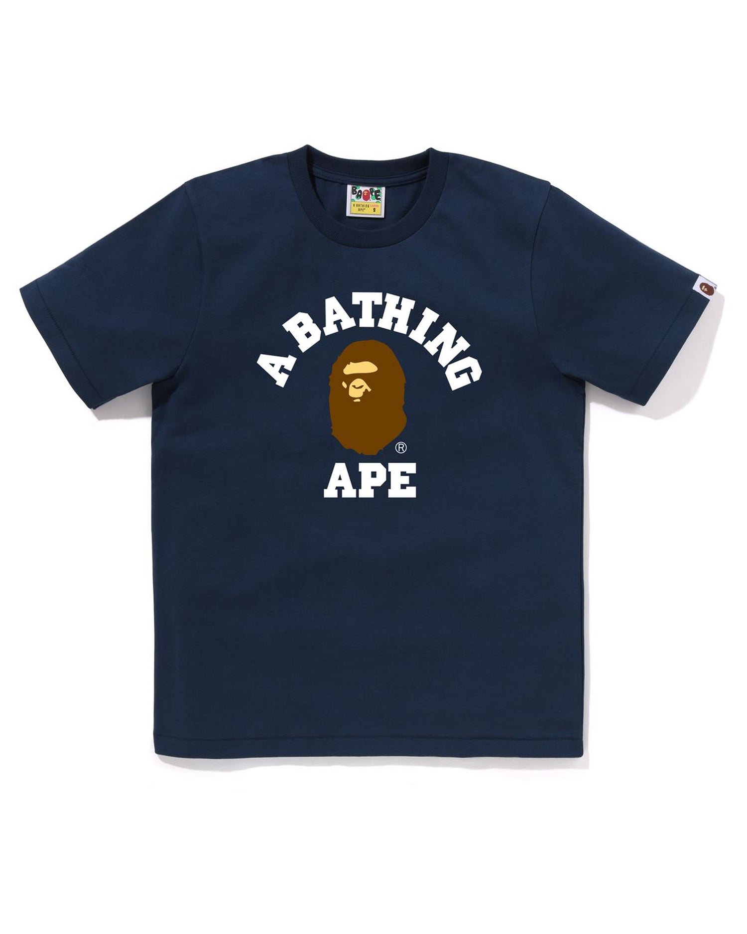 bathing ape college tee