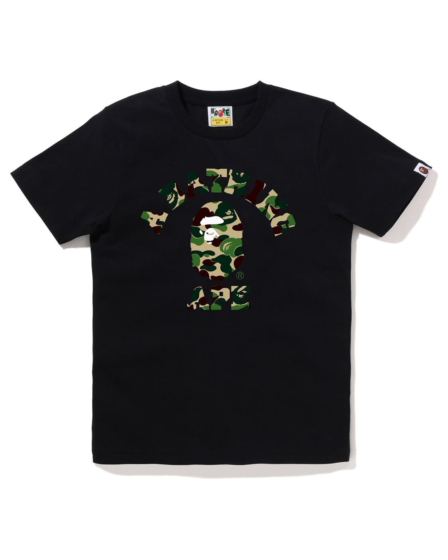 Bape Multi Sta Camo College deals Style Tee Size Large