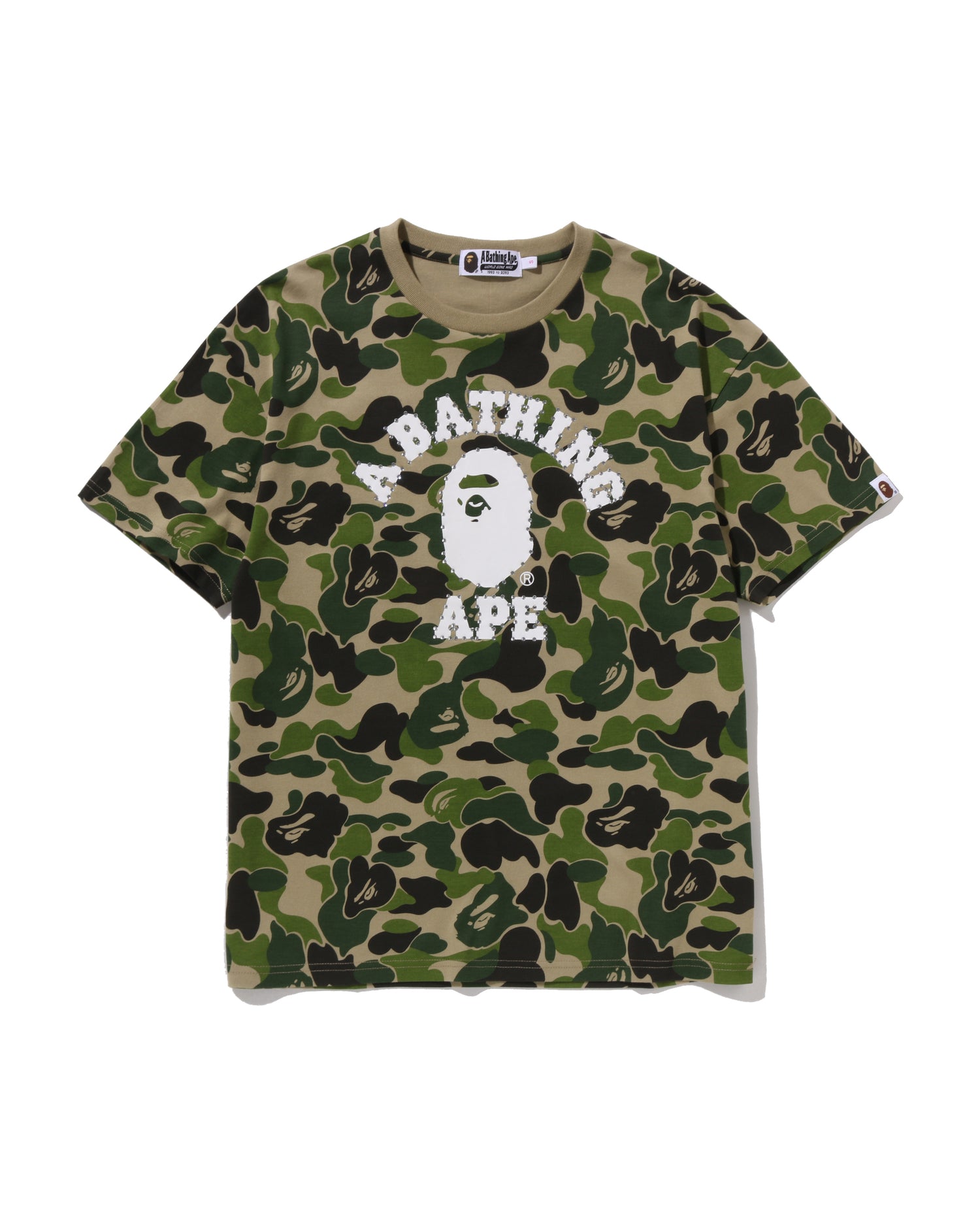 A BATHING APE® Abc Camo Crystal Stone Oversized Tee | Bape