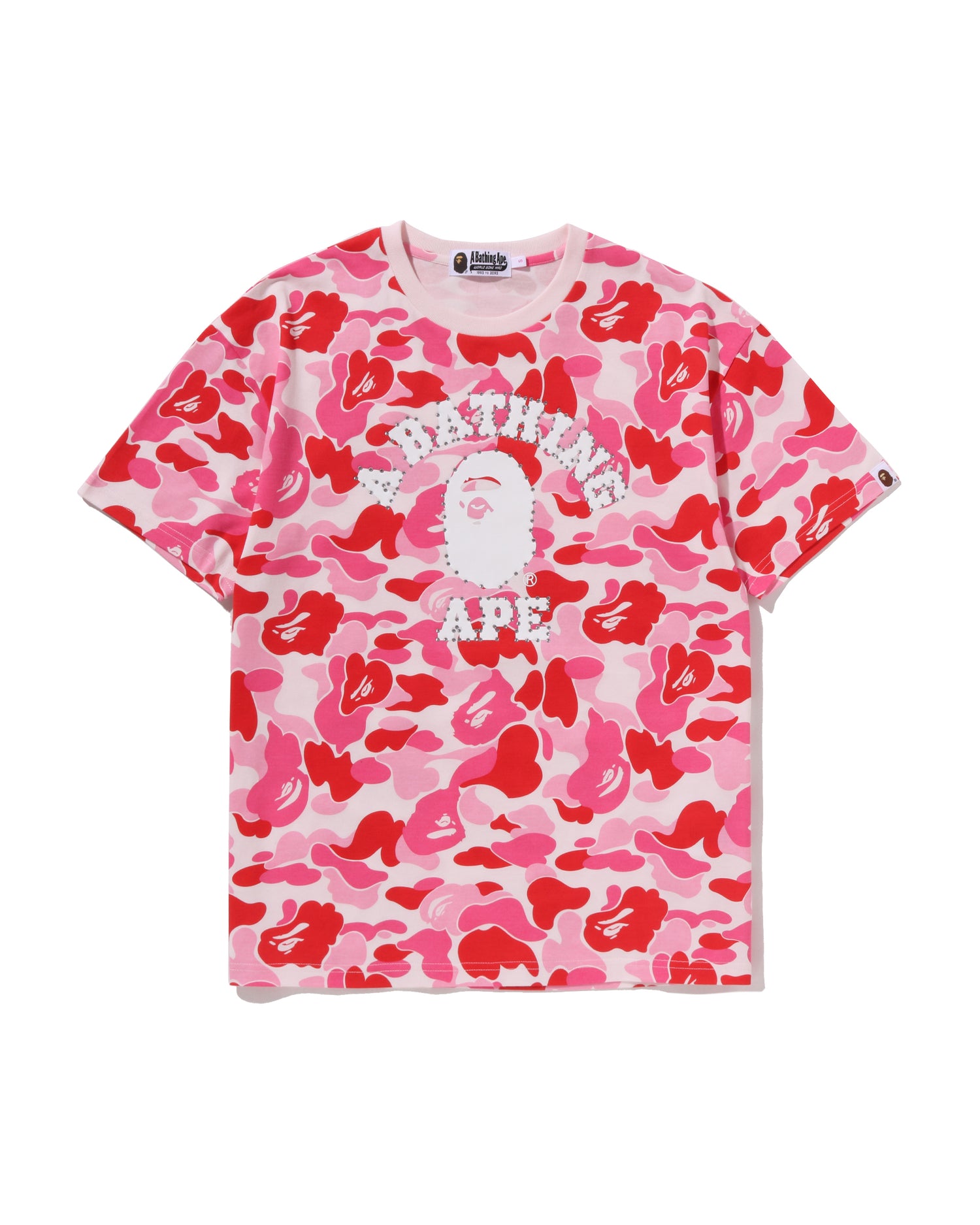A BATHING APE® Abc Camo Crystal Stone Oversized Tee | Bape