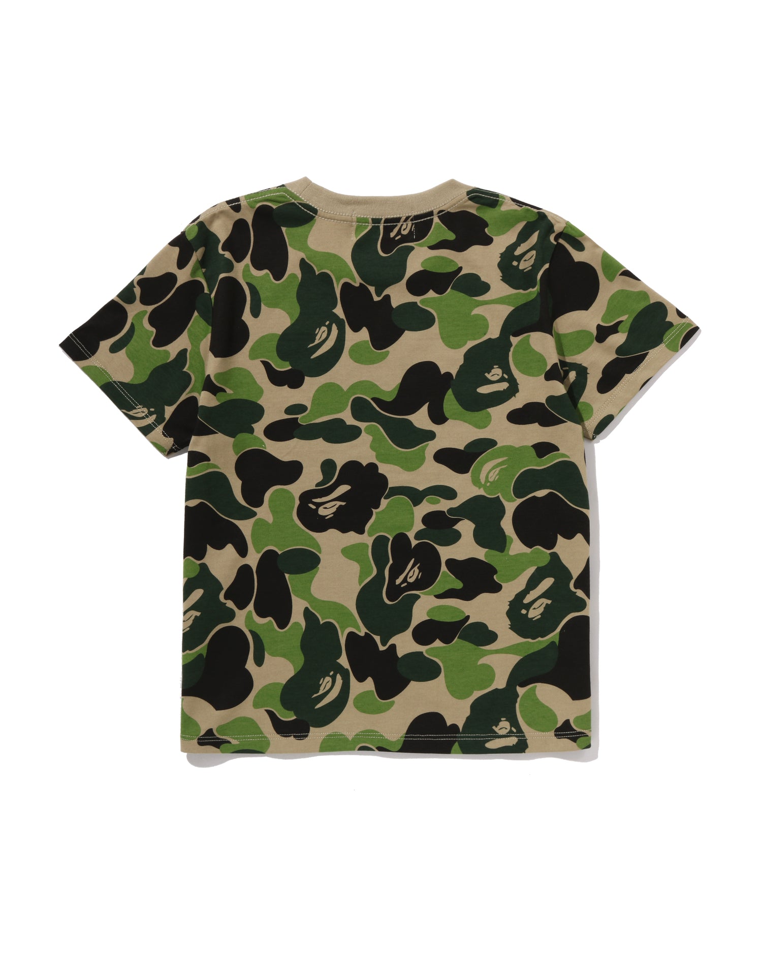 A BATHING APE® Abc Camo College Baby Lisa Tee | Bape official