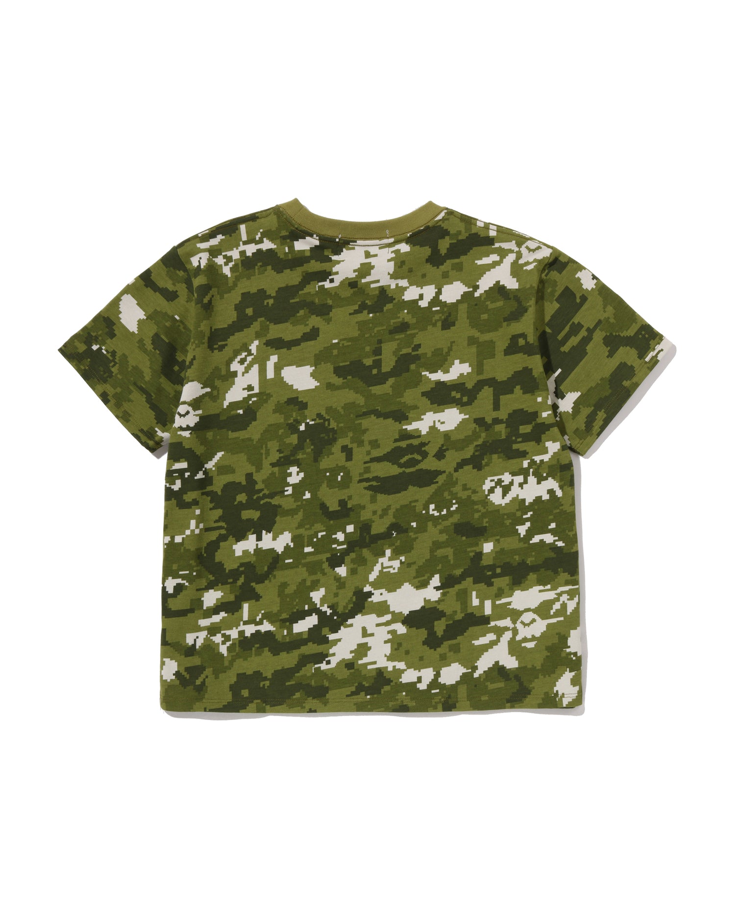 A BATHING APE® Multi Pixel Camo College Mini Tee | Bape official