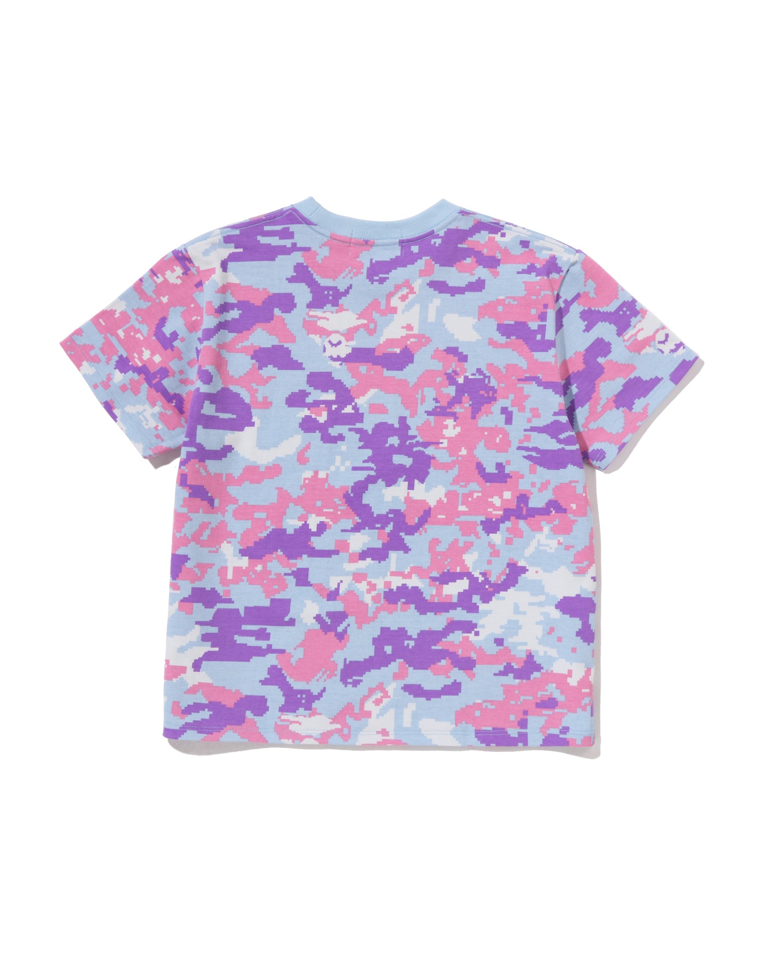 A BATHING APE® Multi Pixel Camo College Mini Tee | Bape official