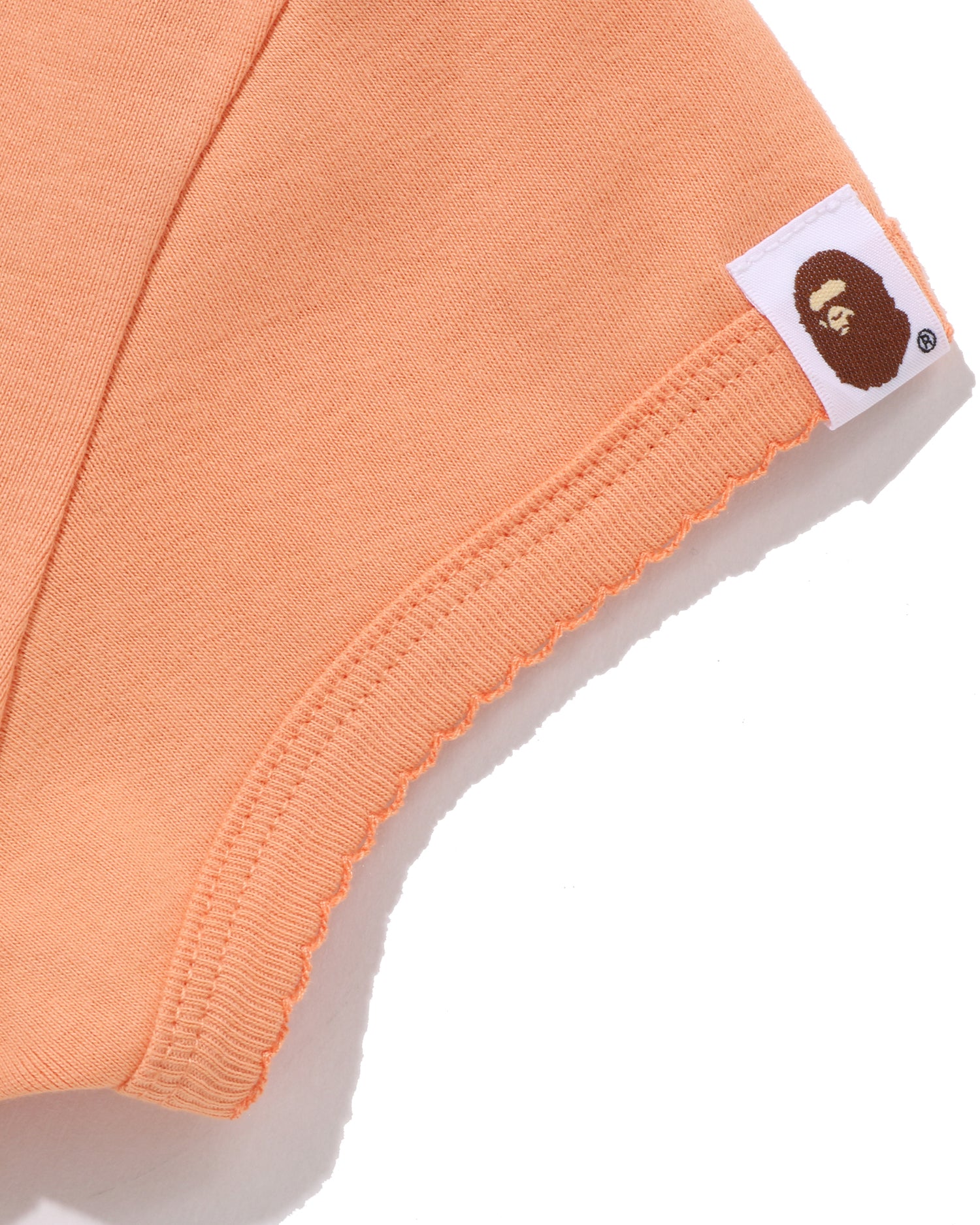 A BATHING APE® Ape Head One Point Cropped Tee | Bape official