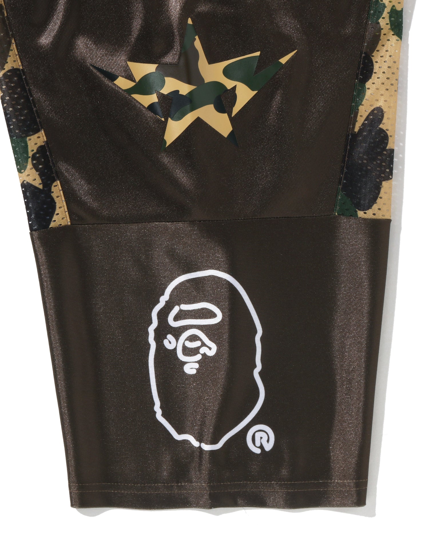 A BATHING APE® 1st Camo BAPE Cropped Football Tee | Bape official