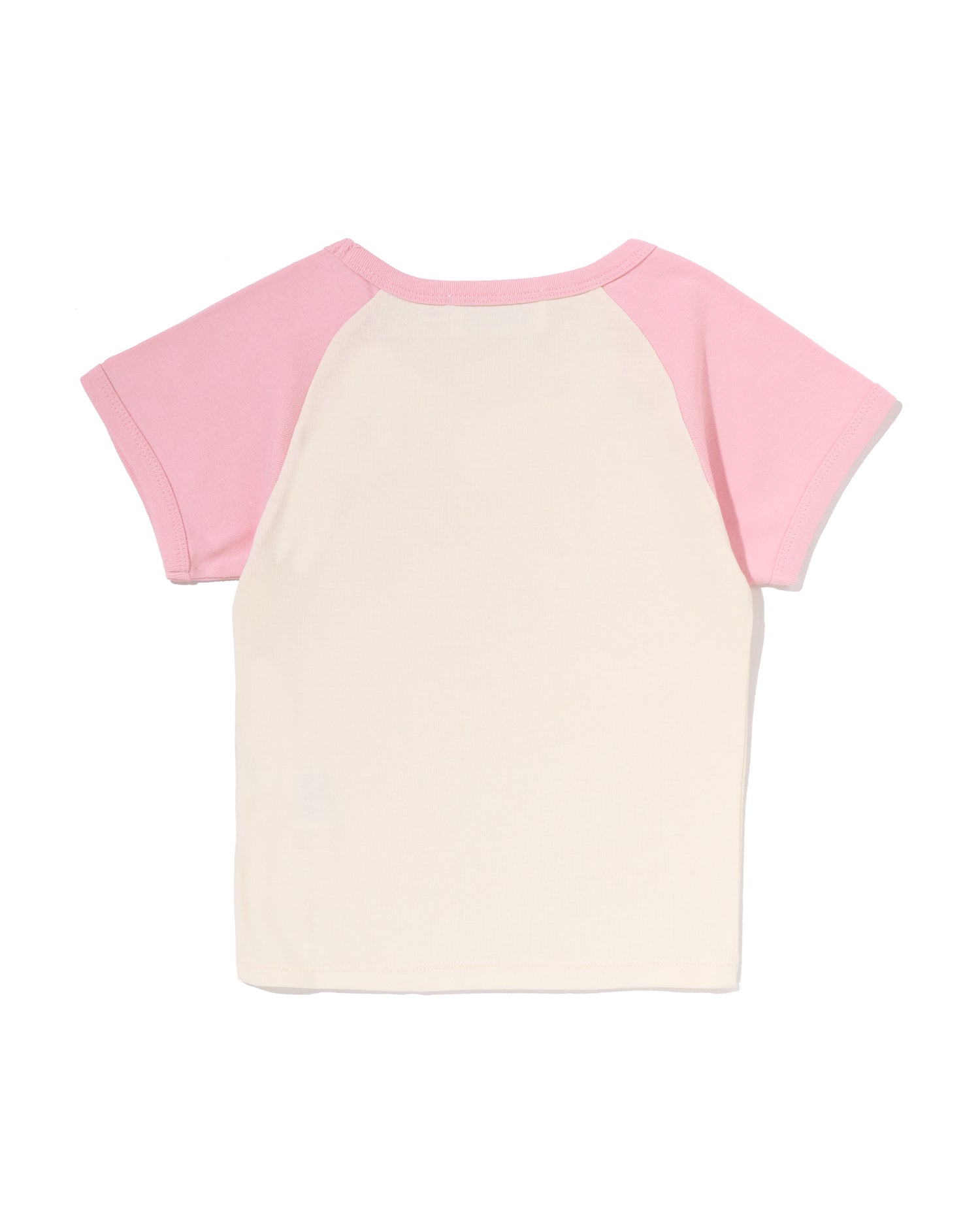 A BATHING APE® College Raglan Cropped Tee | Bape official website