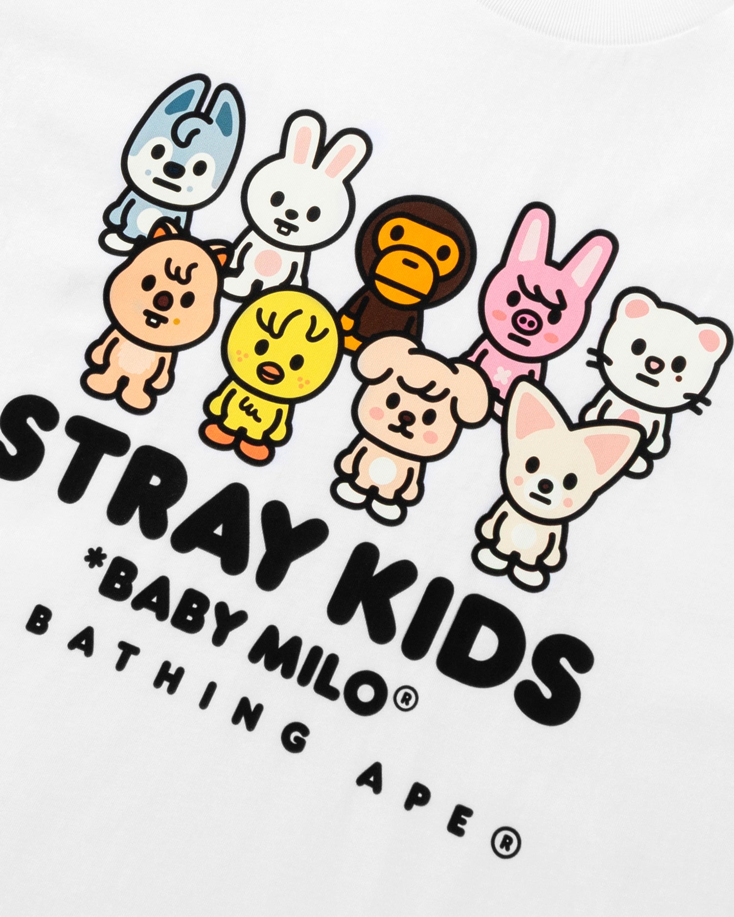 A BATHING APE® BAPE X Straykids Family Milo Tee | Bape official