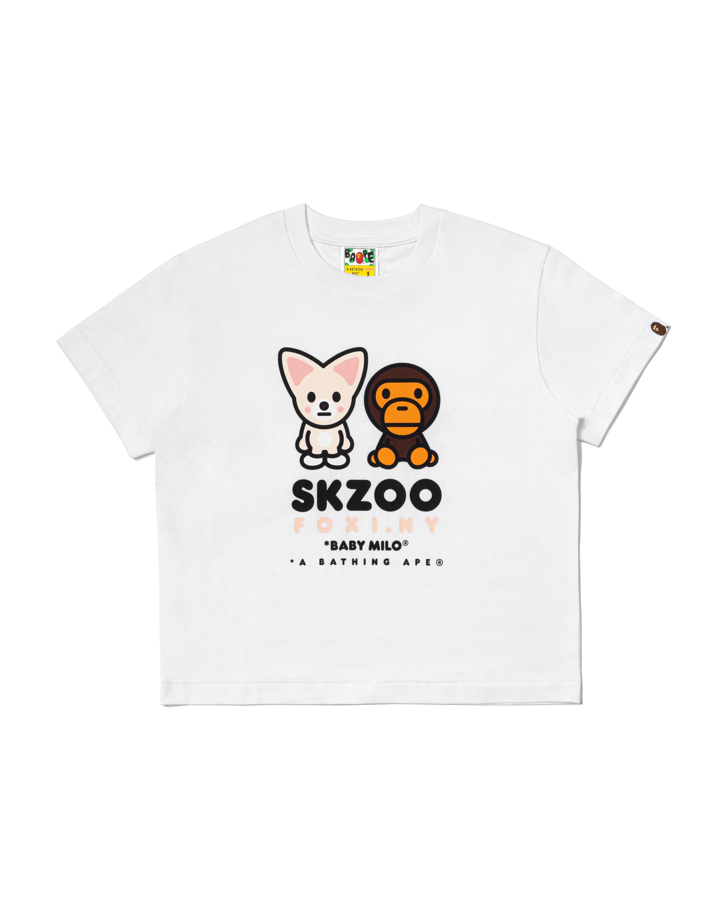 A BATHING APE® BAPE X Straykids Foxi.ny Baby Milo Tee | Bape