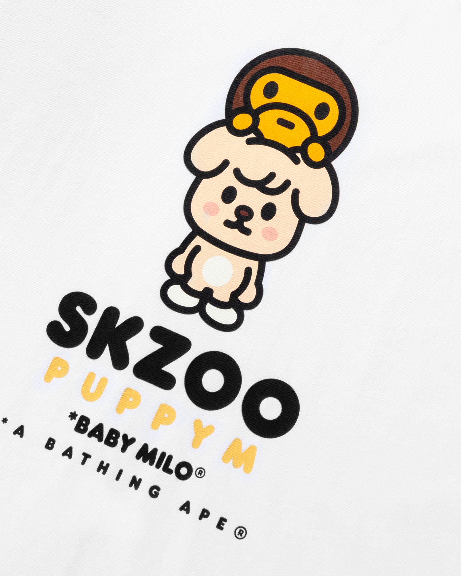 A BATHING APE® BAPE X Straykids Puppym Baby Milo Tee | Bape