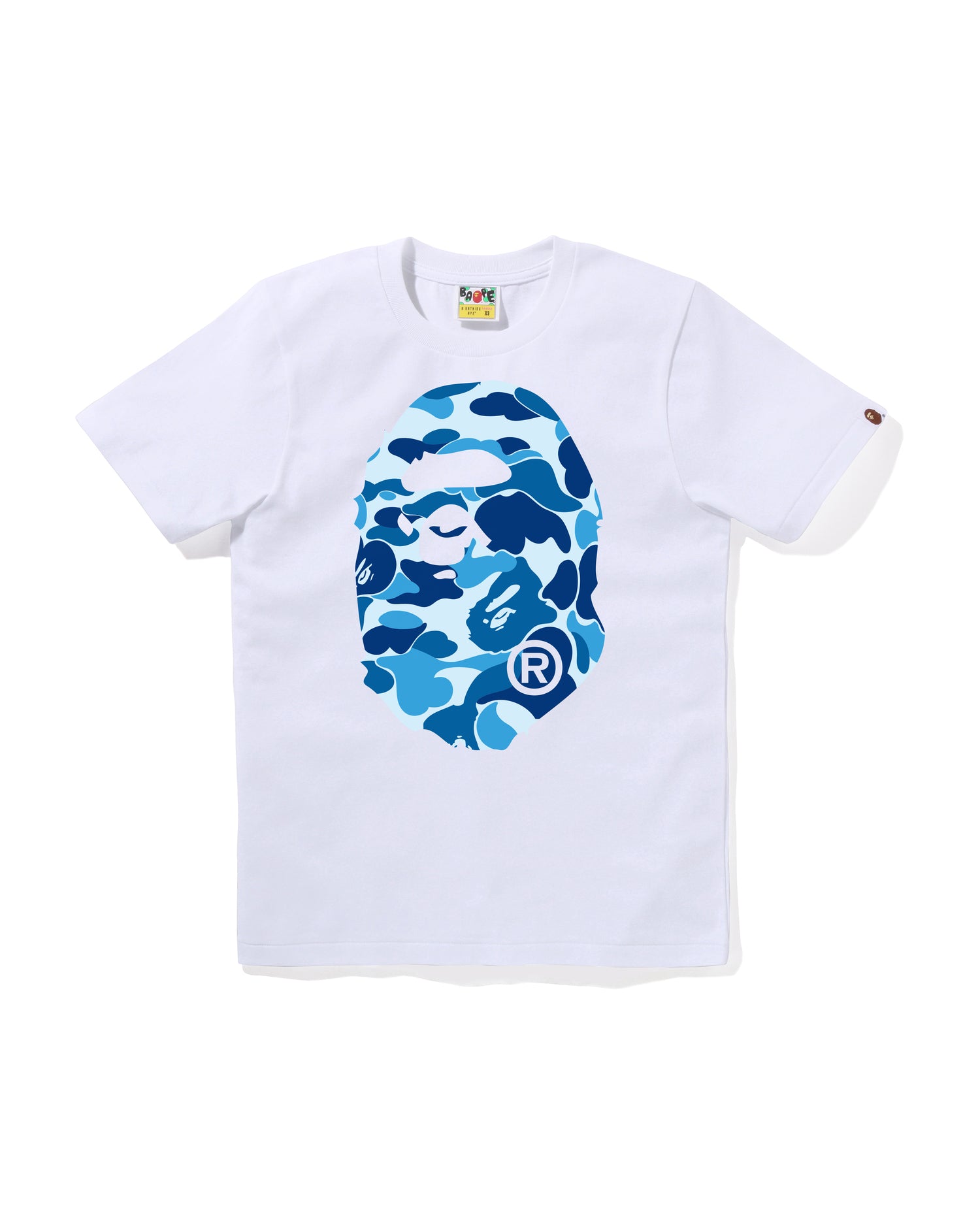 A BATHING APE® Abc Camo Big Ape Head Tee | Bape official