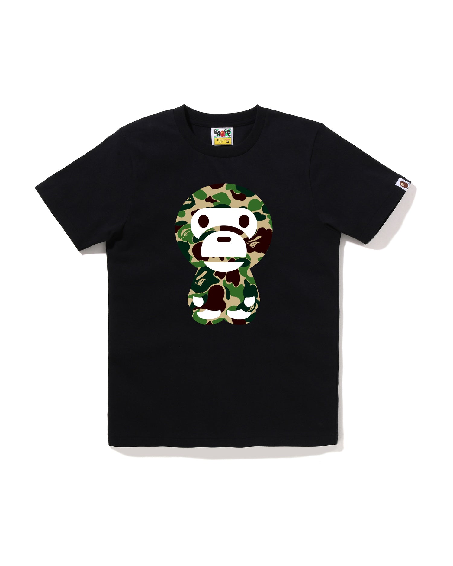 アベイシングエイプ BABY MILO チョコレート 半袖Tシャツ サイズ:L コットン レディース A BATHING APE 【1-0226347】 A BATHING APE - アベイシングエイプ BABY MILO チョコレート 半袖T