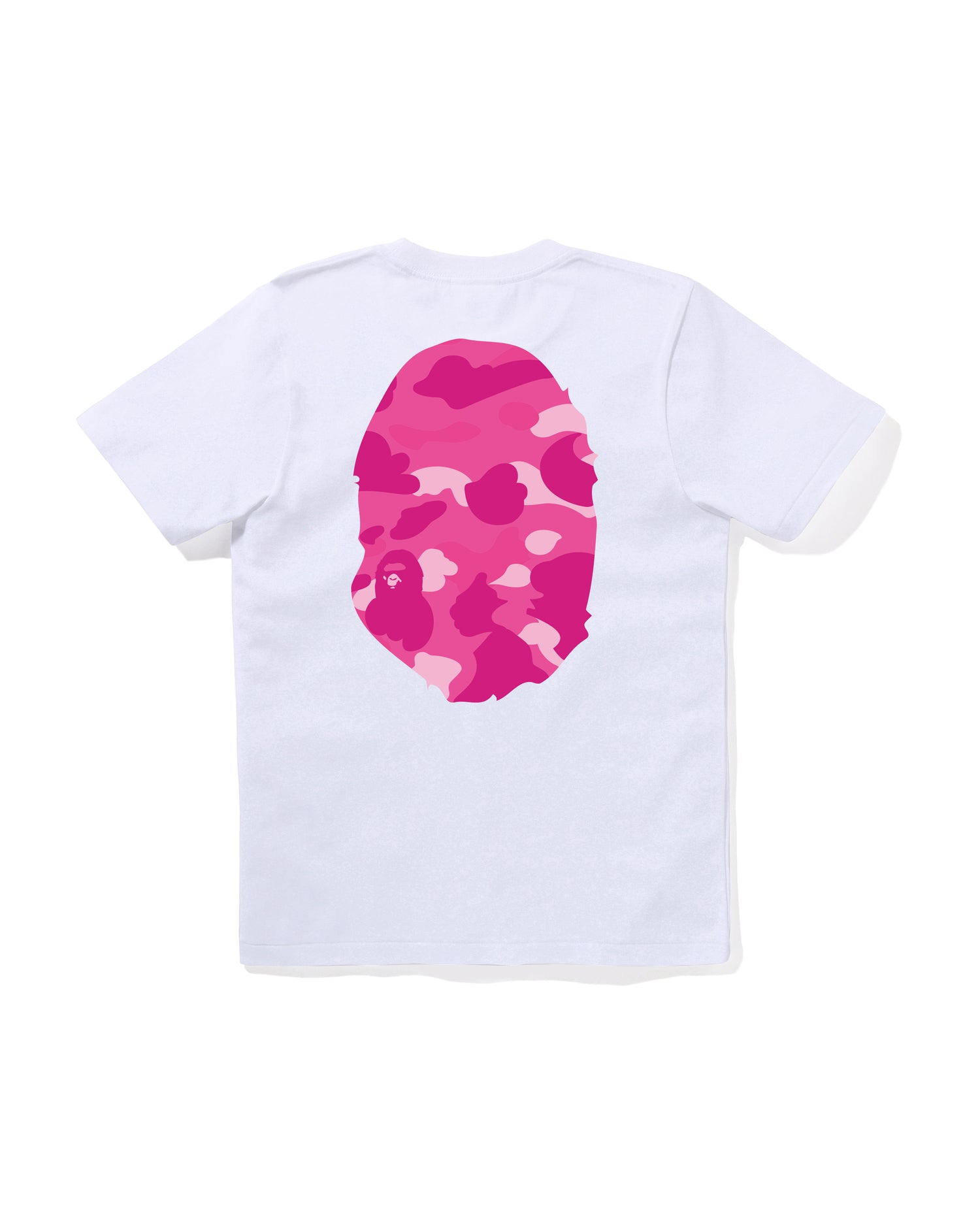 A BATHING APE® Color Camo Big Ape Head Tee | Bape official