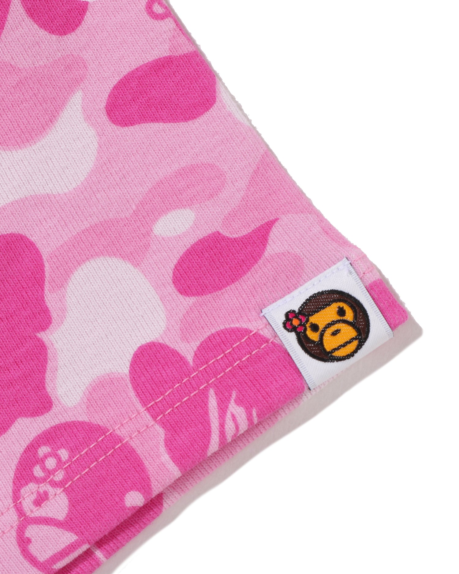 A BATHING APE® Baby Lisa Abc Camo College Mini Tee | Bape official