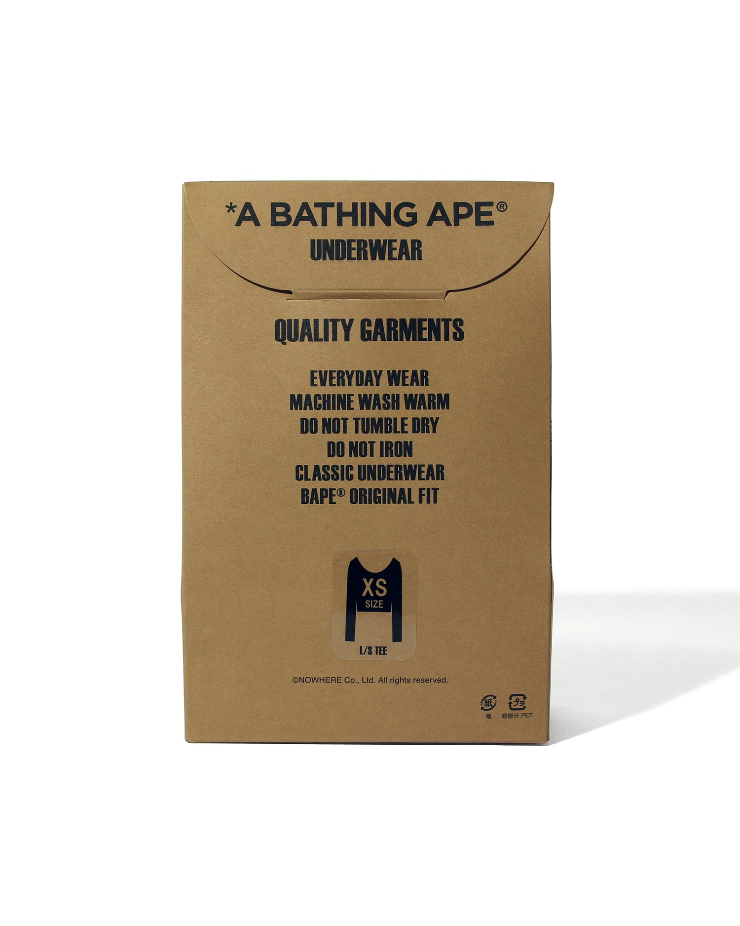A BATHING APE® Ape Head One Point Rib L/S tee | Bape