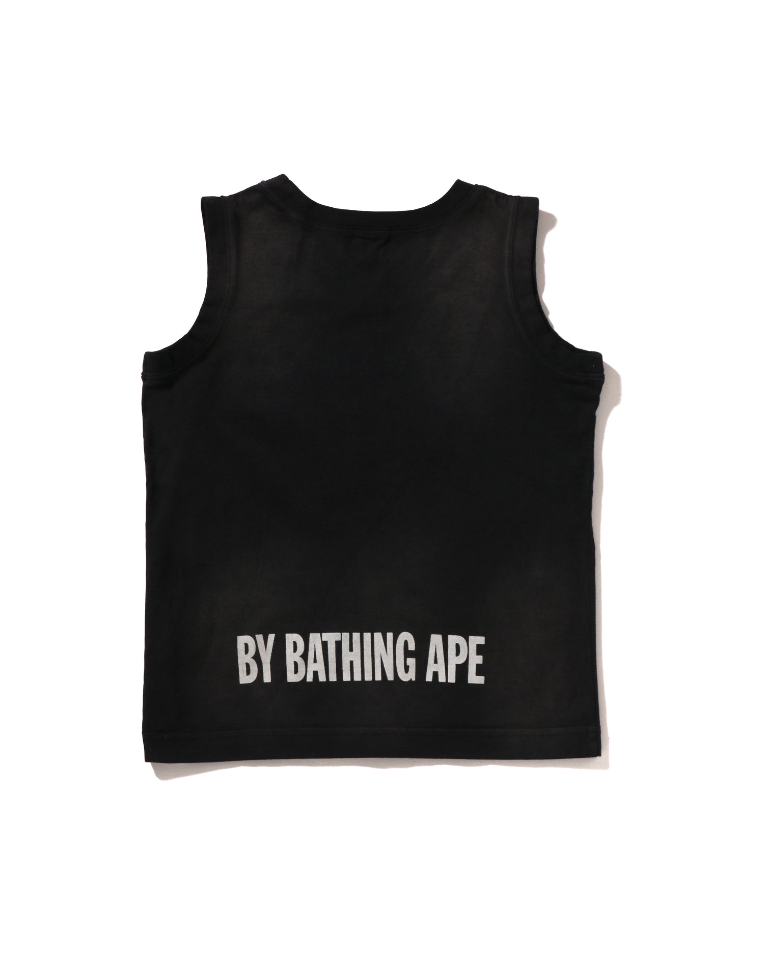 BAPE タンクトップ A BATHING APE® Kids Ape Face Washed Effect Tank Top | Bape