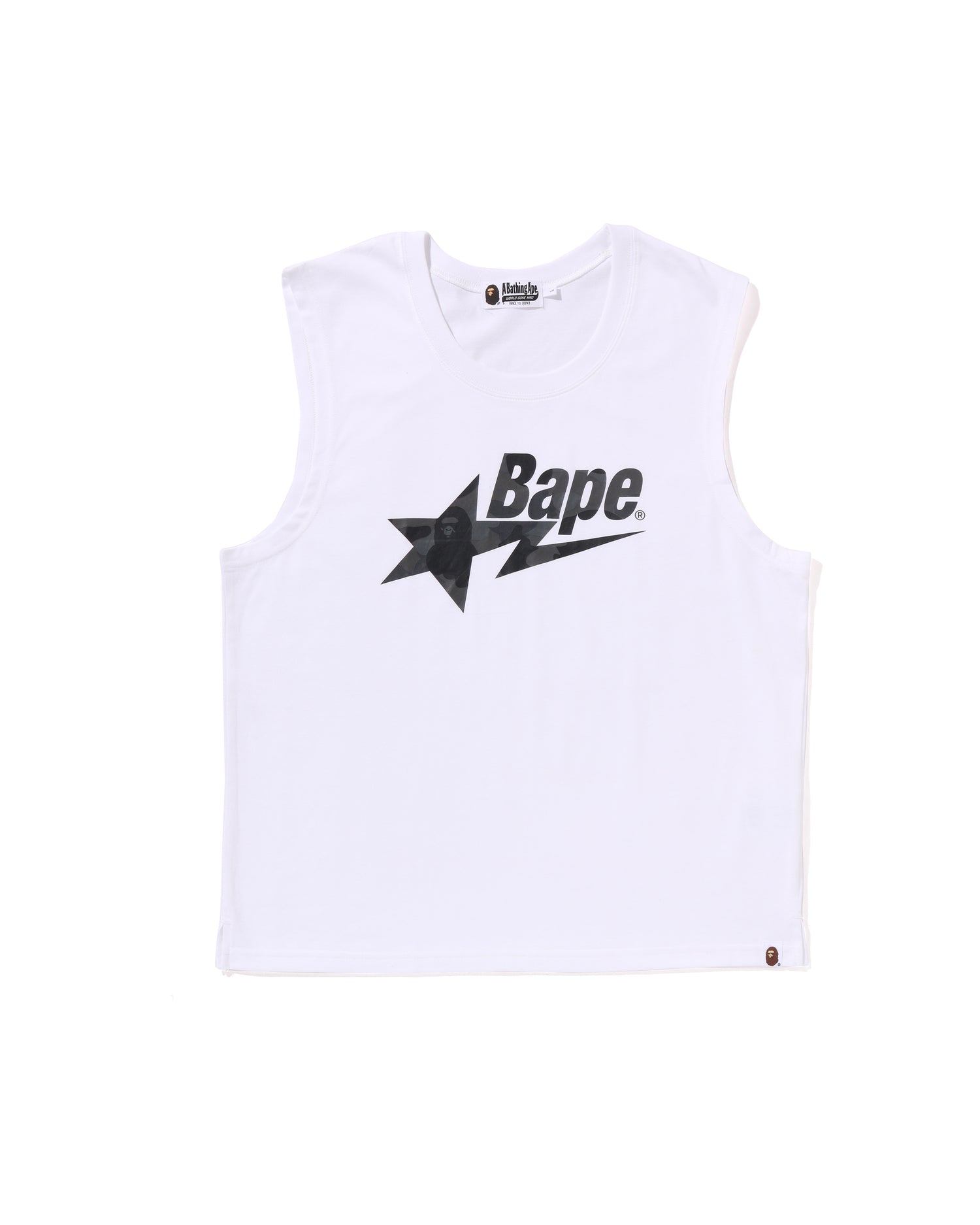 アベイシングエイプ タンクトップ　迷彩 メッシュ L 希少》A BATHING APE アベイジングエイプ タンクトップ 迷彩