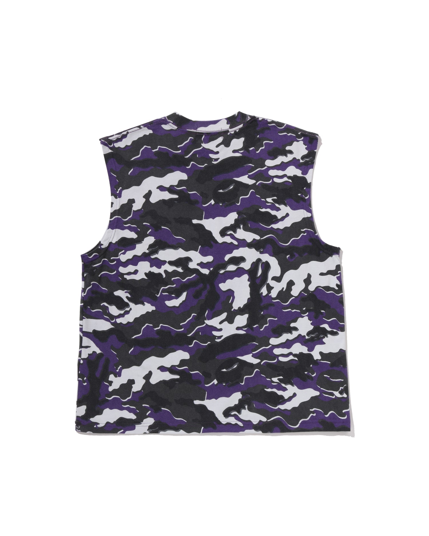 A BATHING APE® Glitch Woodland Camo Heavy Wash Bathing Ape Cropped