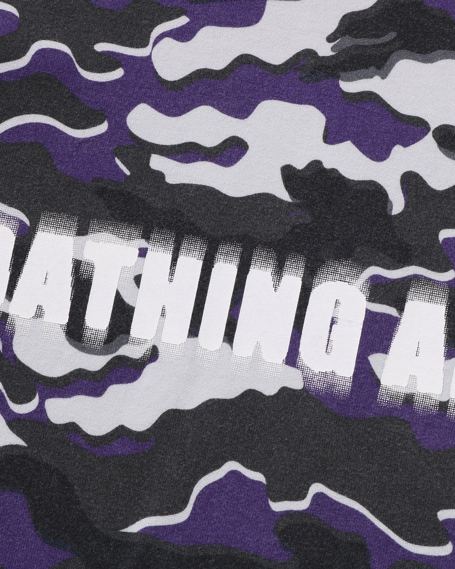 A BATHING APE® Glitch Woodland Camo Heavy Wash Bathing Ape Cropped