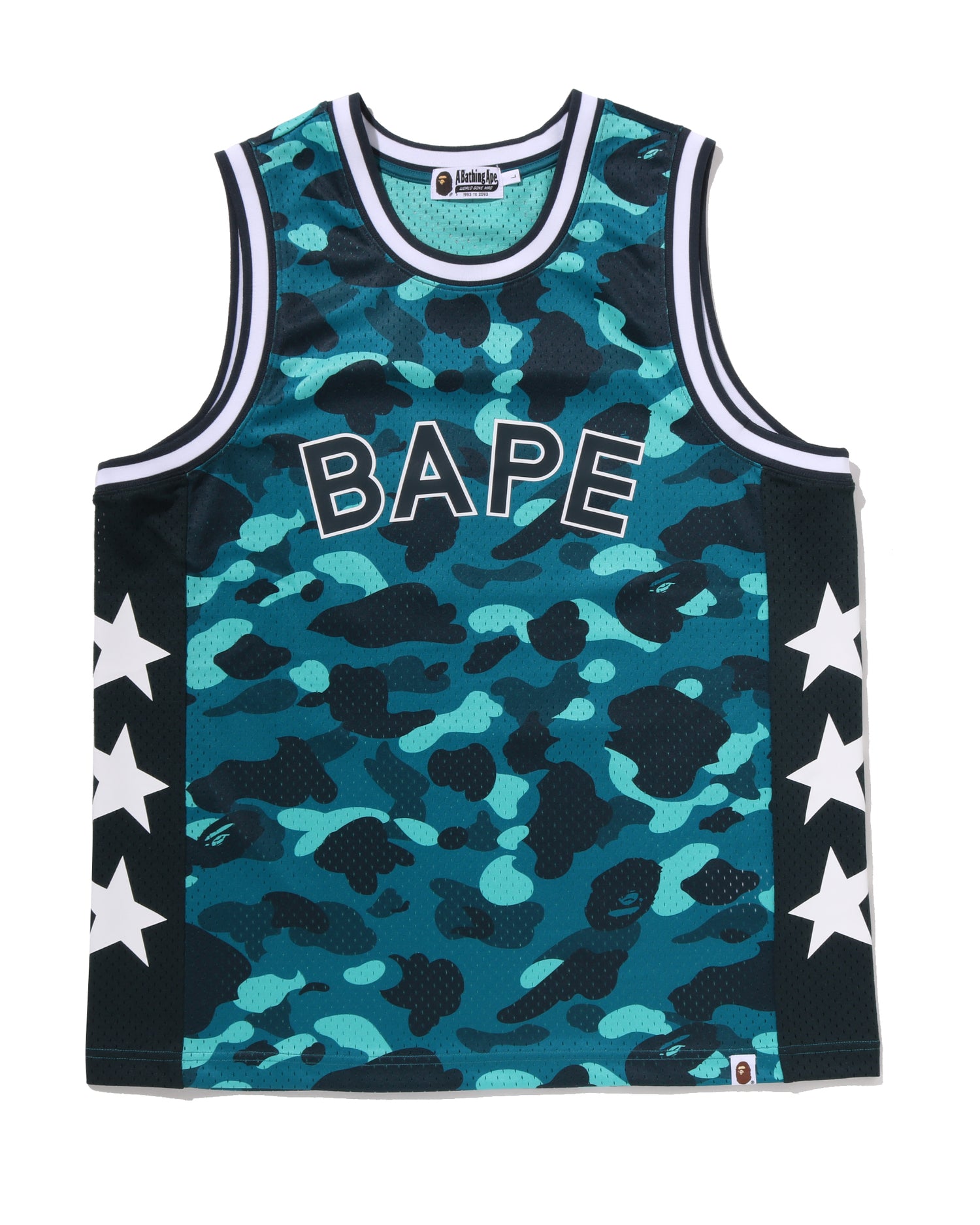 BAPE メッシュタンクトップ COLOR CAMO MESH TANK TOP | bape.com