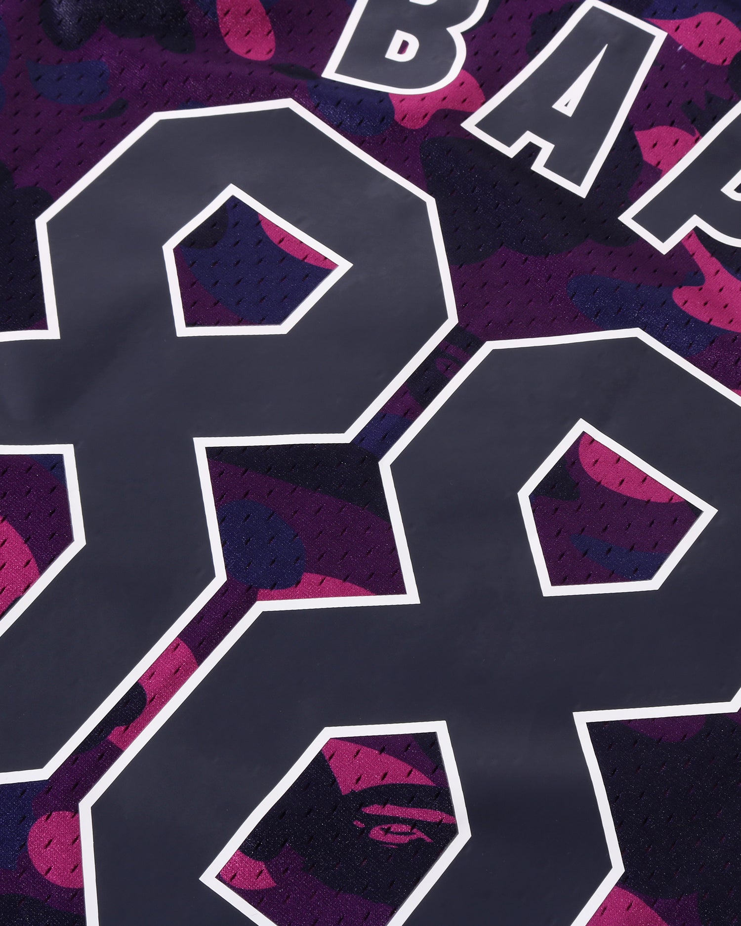 A BATHING APE® Color Camo Mesh Multi Logo Relaxed Fit Tank Top
