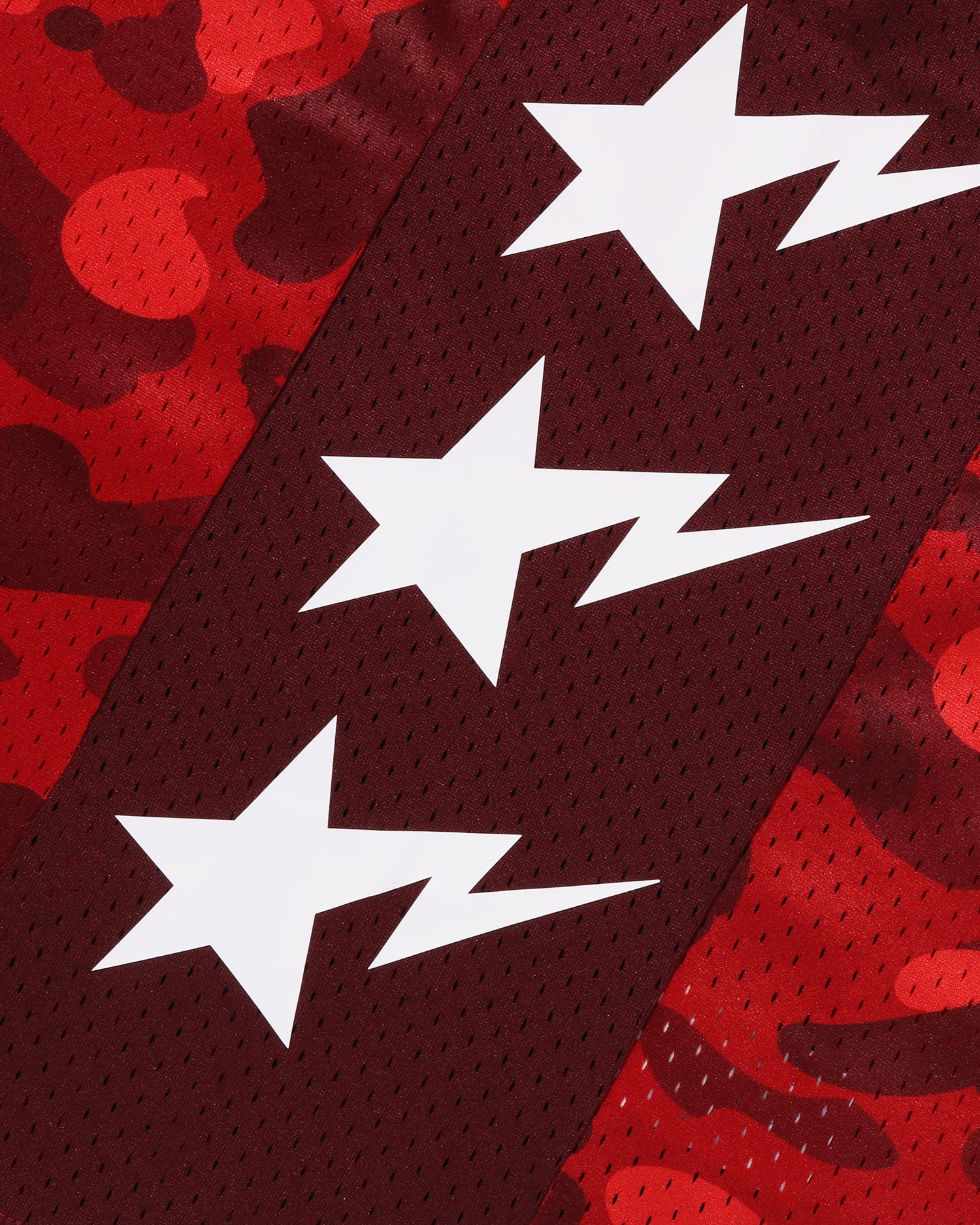 A BATHING APE® Color Camo Mesh Multi Logo Relaxed Fit Tank Top