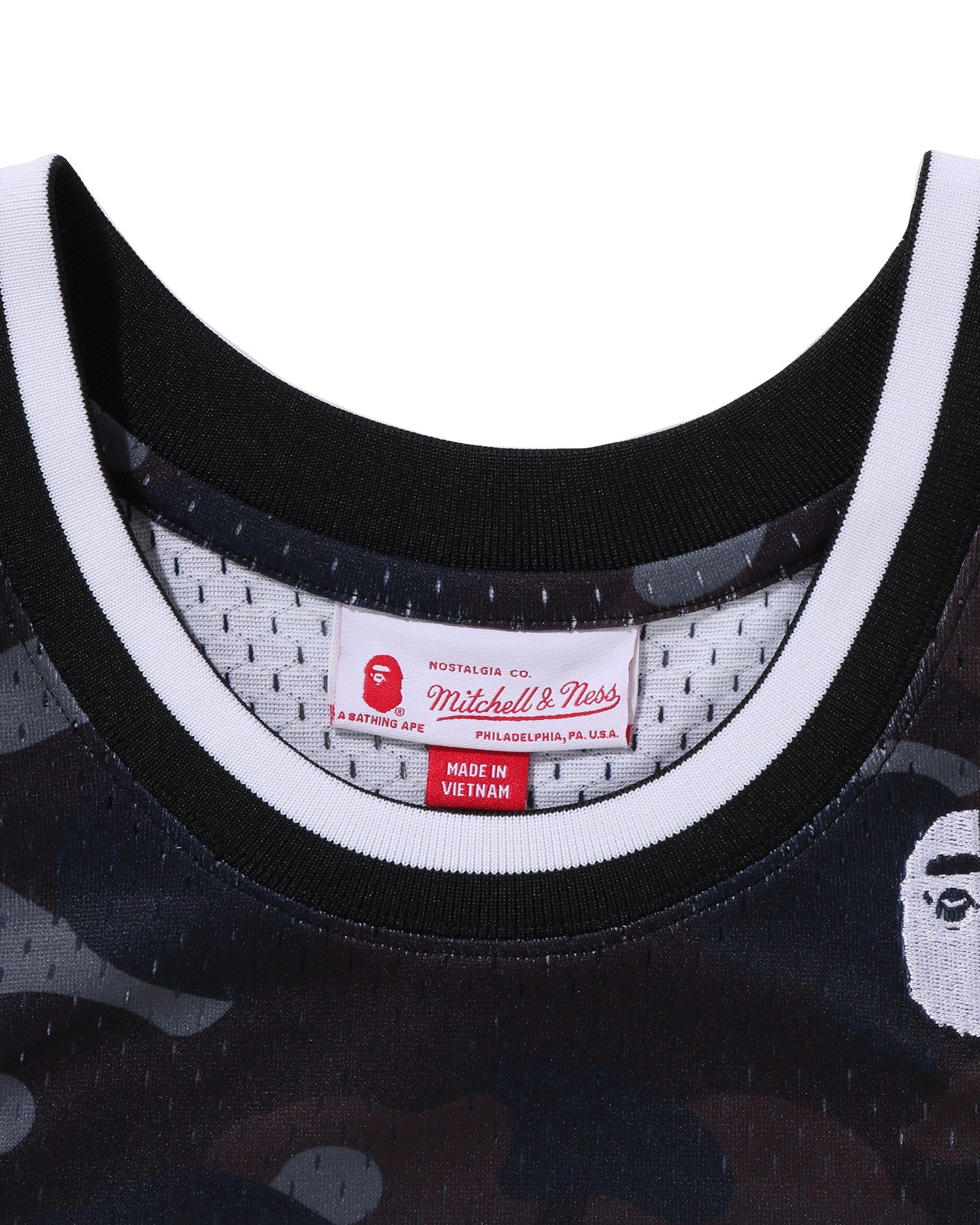 A BATHING APE® BAPE X M&N NBA - New Jersey Nets Swingman Jersey