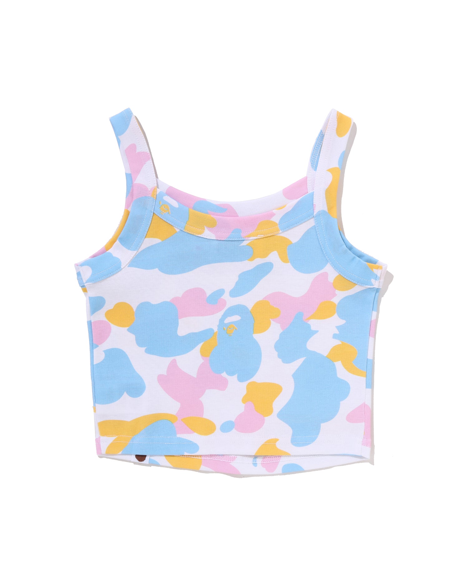 A BATHING APE® New Multi Camo Cropped Rib Tank Top | Bape official