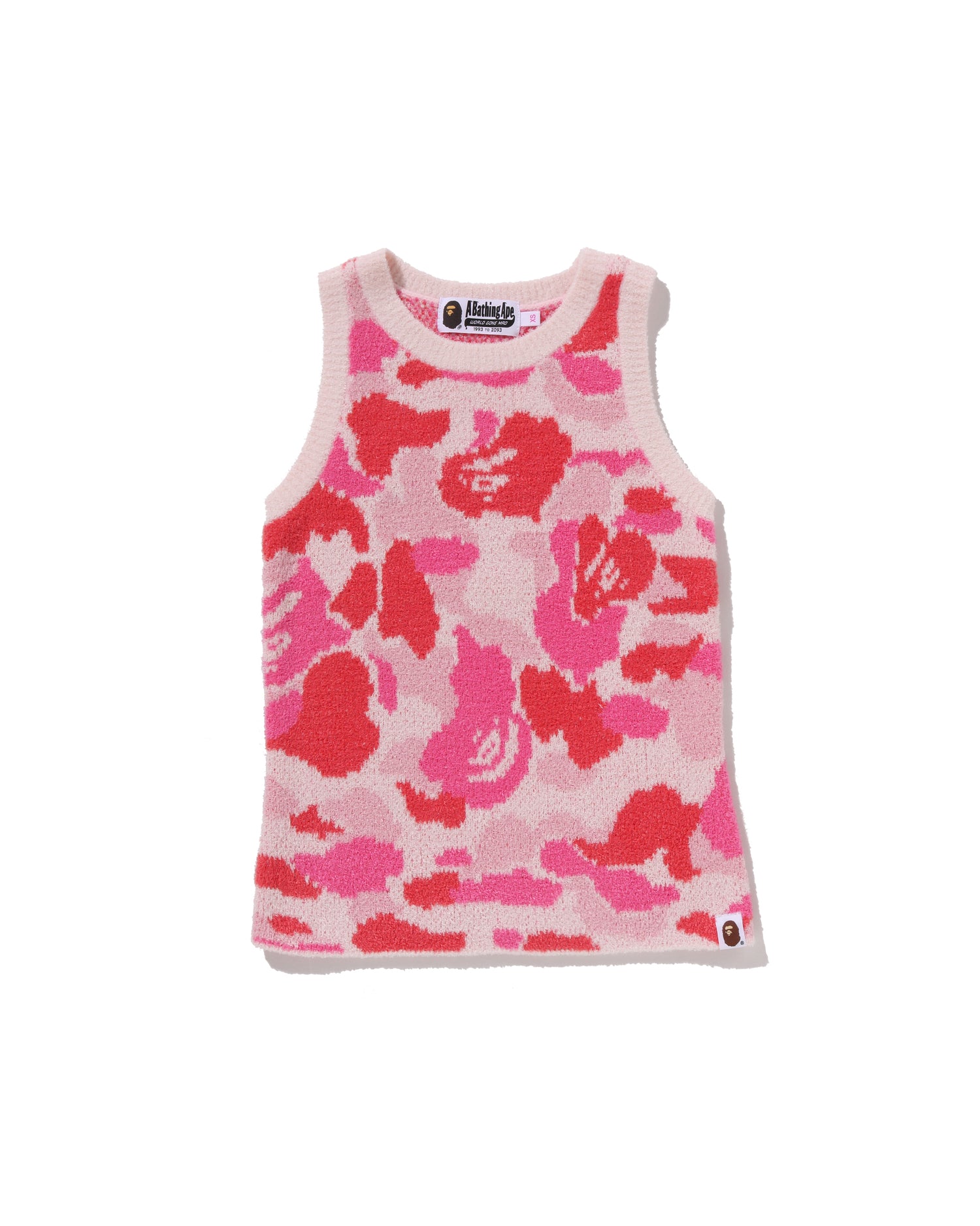 A BATHING APE® Abc Camo Towel Jacquard Tank Top | Bape official