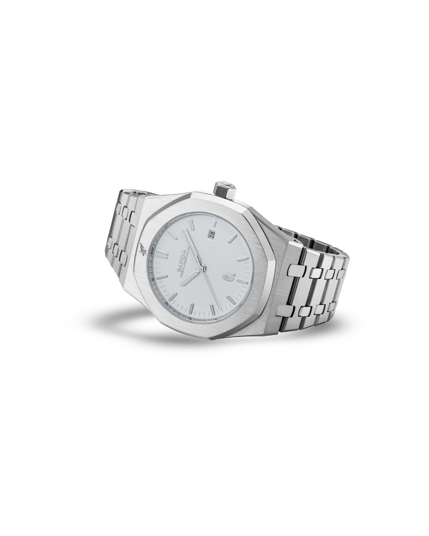 完売品　BAPE BAPEX TYPE 9 SILVER BAPE Type 9 BAPEX Watch (SS25) Silver - SS25 - US