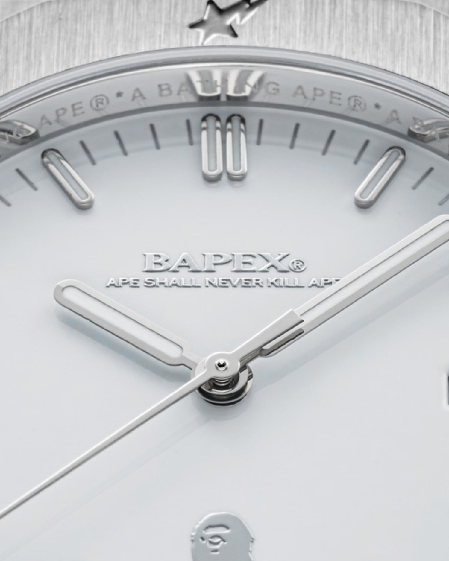 BAPE Type 9 BAPEX Watch Silver Men's - SS24 - US