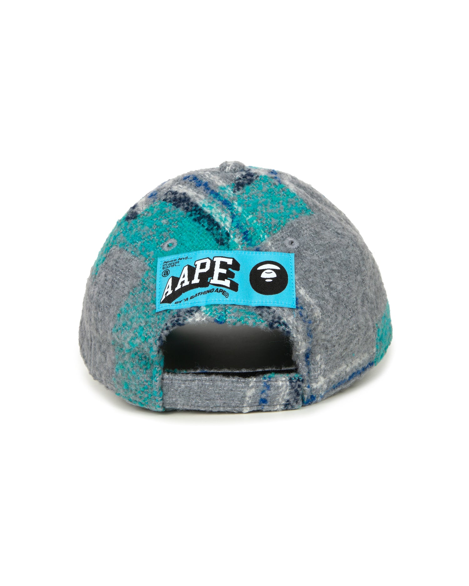 Aape Moonface logo check cap | Bape official website – INT