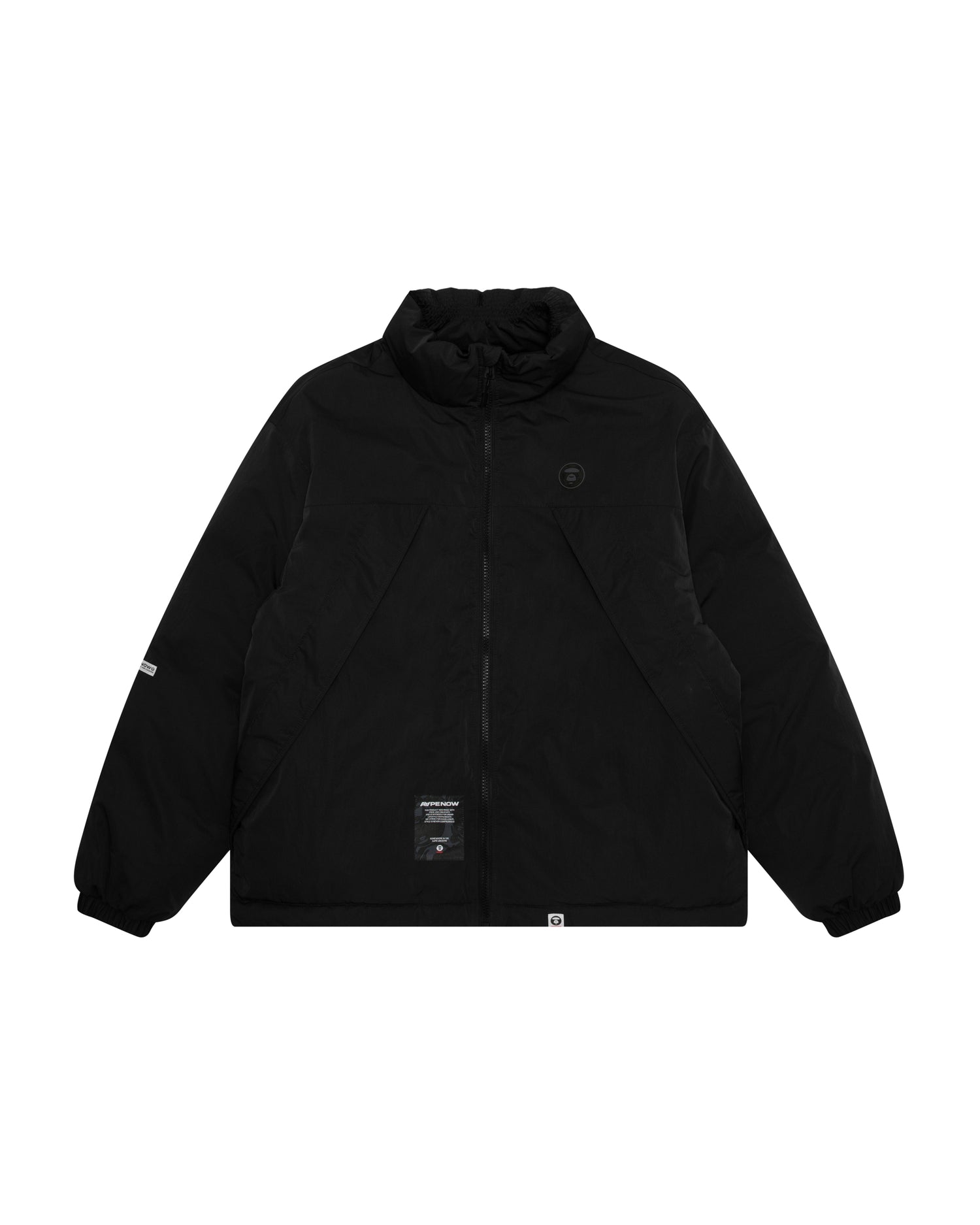 Aape AAPE NOW moonface logo puffer jacket | Bape official website –  INT.BAPE.COM