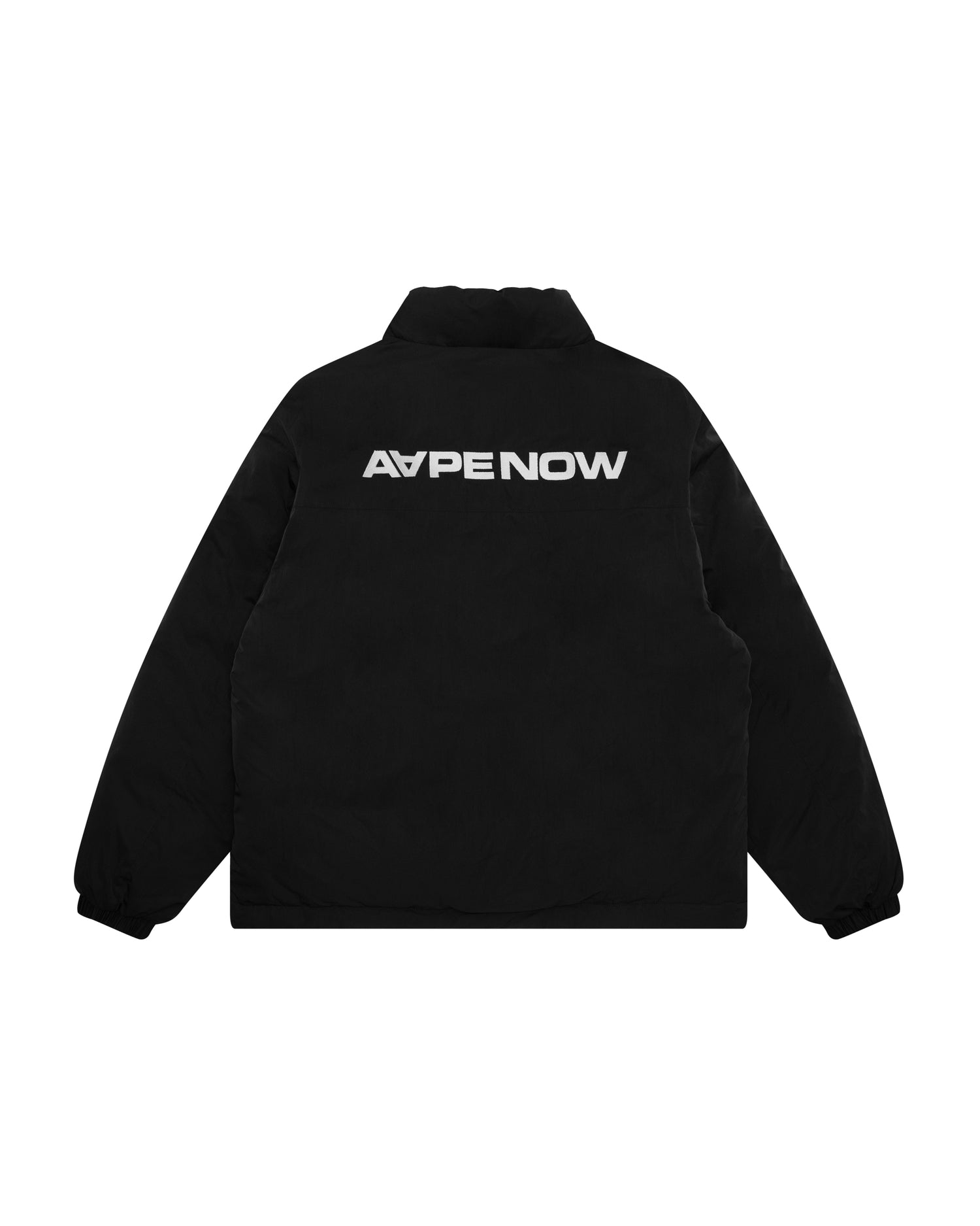 Aape AAPE NOW moonface logo puffer jacket | Bape official website –  INT.BAPE.COM