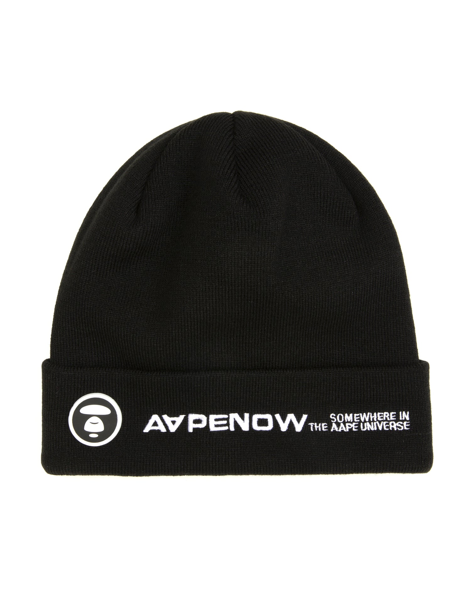 Aape AAPENOW moonface logo beanie | Bape official website
