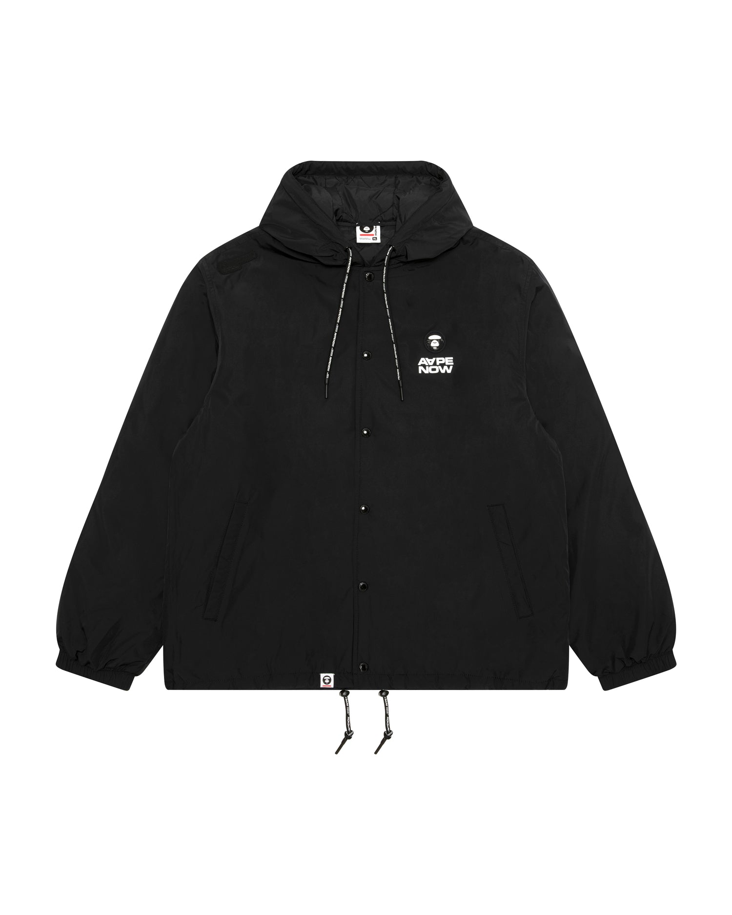 AAPE AAPENOW moonface hooded coach jacket | Bape official